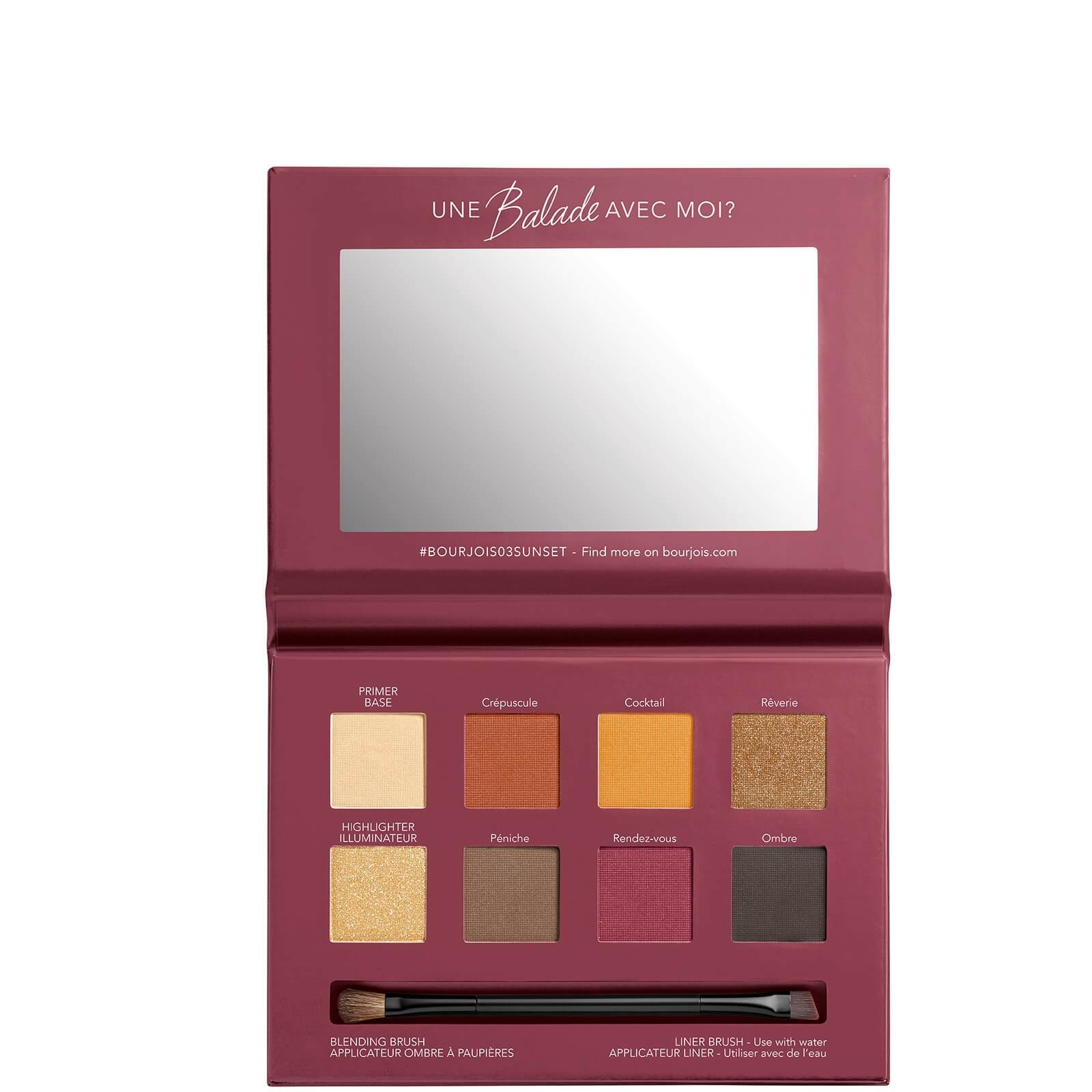 

Bourjois Eyeshadow Palette (Variuos shades) - Sunset Edition