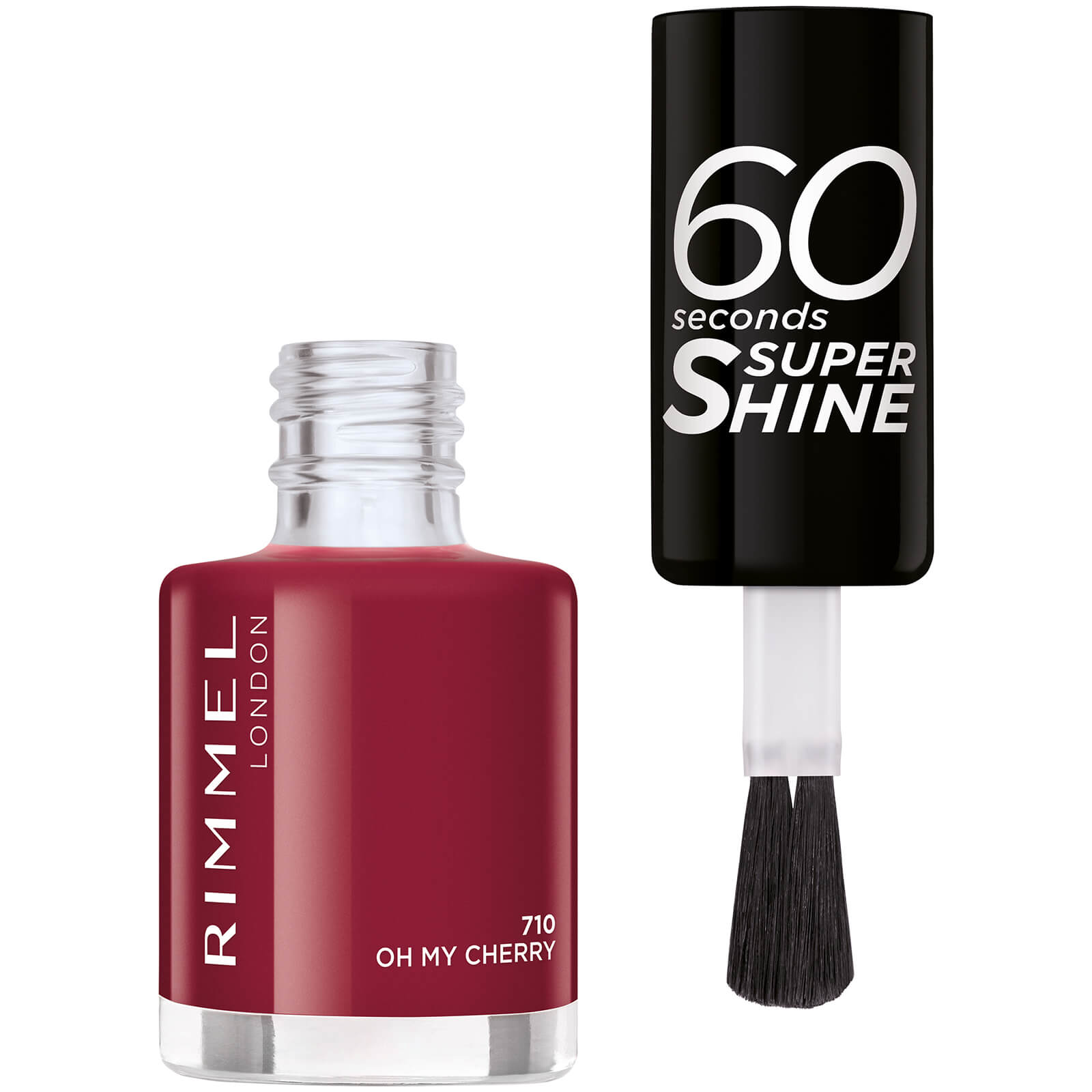 Rimmel London 60 Seconds Super Shine (various shades) - Oh My Cherry