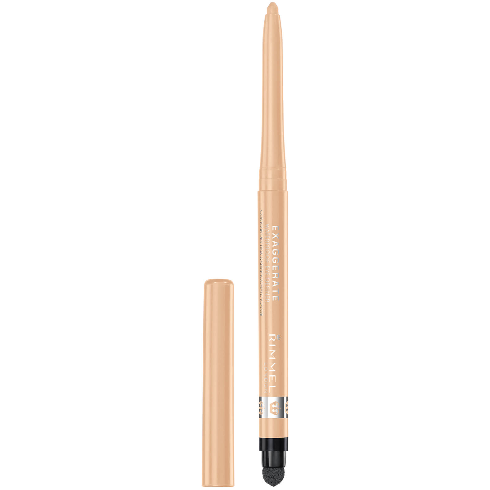 Rimmel London Exaggerate Waterproof Gel Eyeliner (various shades) - In The Nude