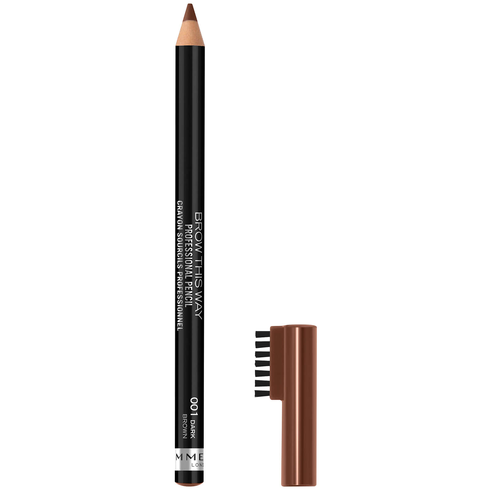 

Rimmel London Professional Eyebrow Pencil (various shades) - Dark Brown