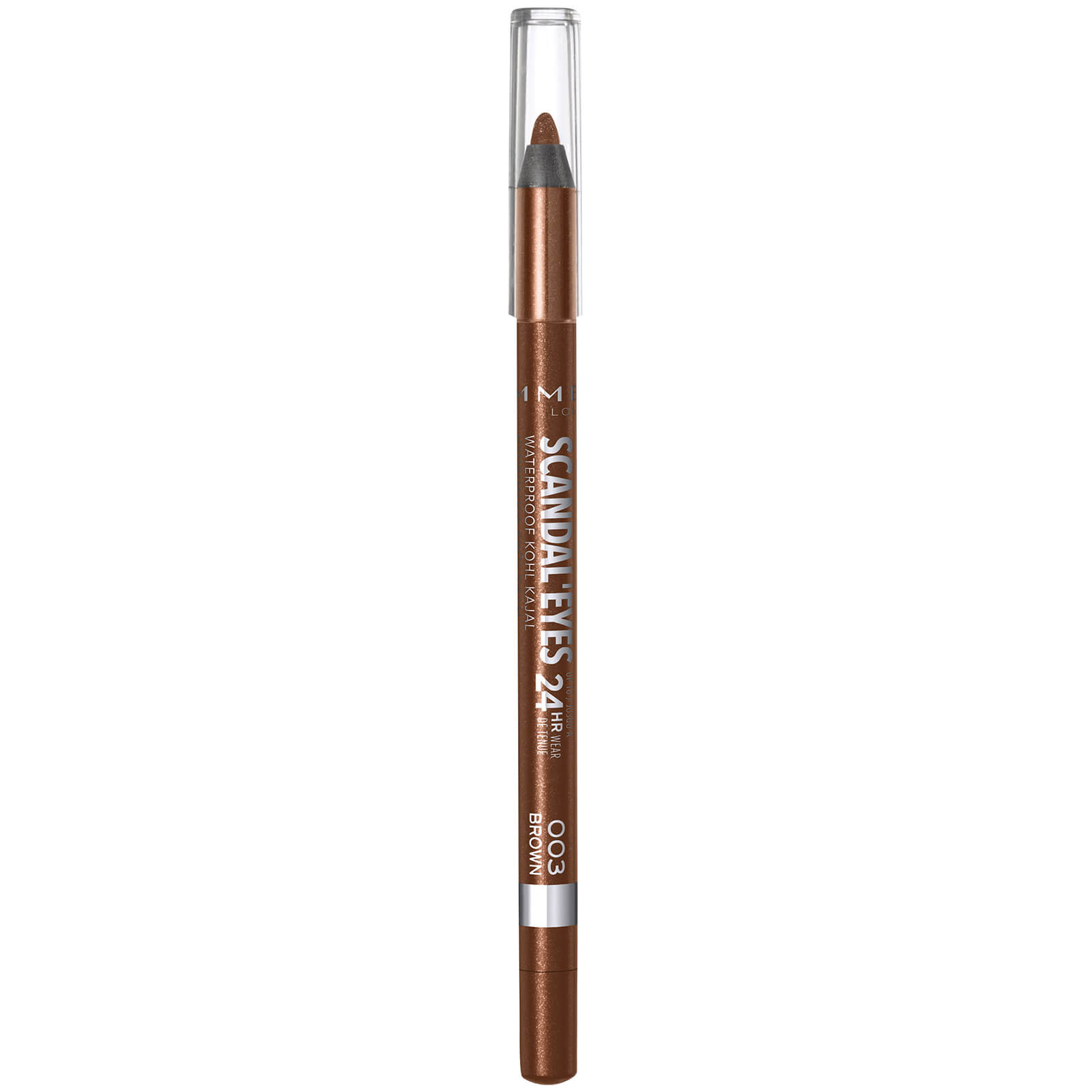 

Rimmel London Scandaleyes Waterproof Kohl Kajal Eyeliner (various shades) - Brown