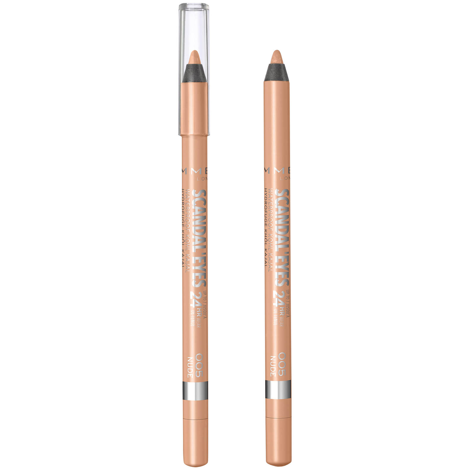 Rimmel London Scandaleyes Waterproof Kohl Kajal Eyeliner (various shades) - Nude