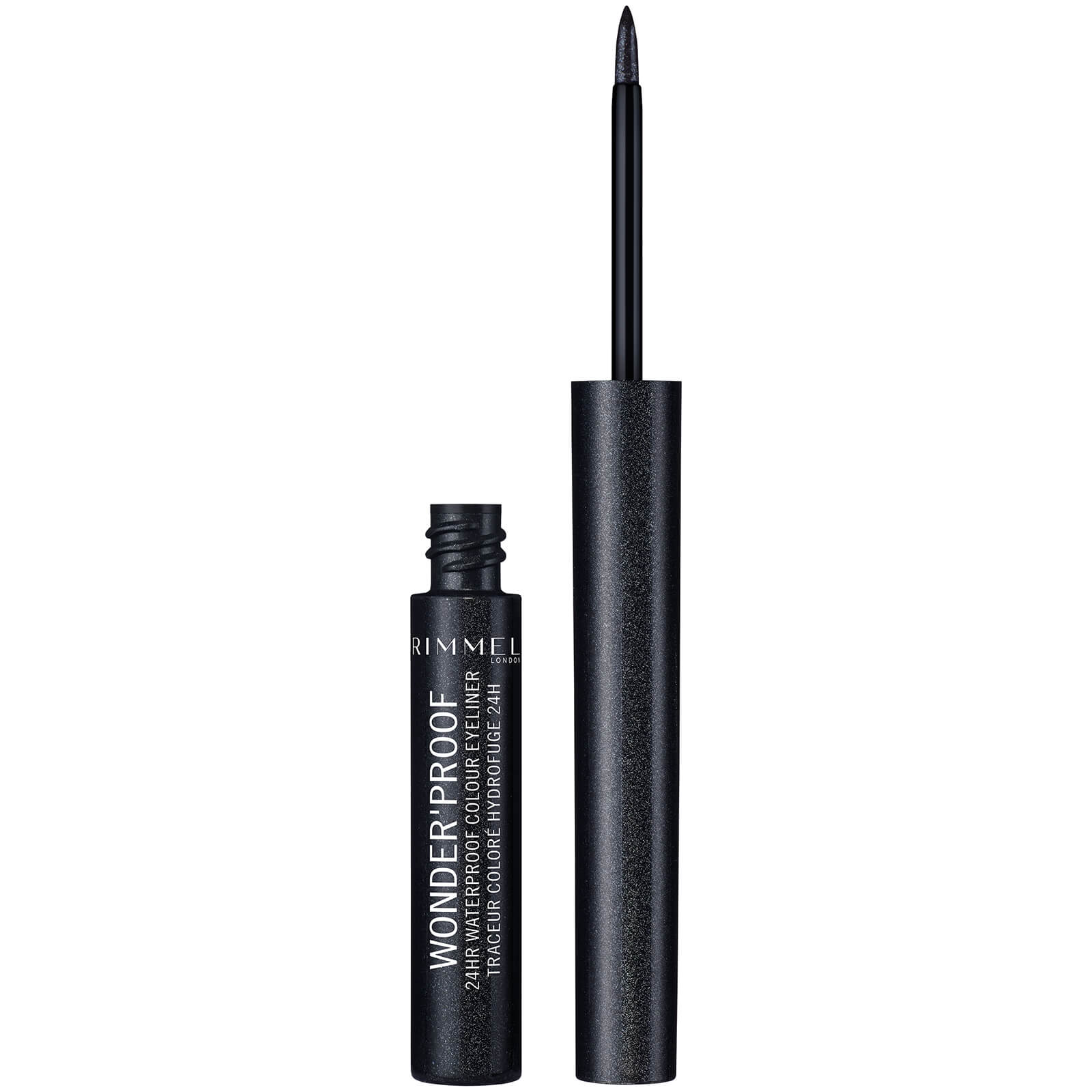 

Rimmel London Wonder'Proof 24HR Waterproof Colour Eyeliner (various shades) - Sparkly Anthracite