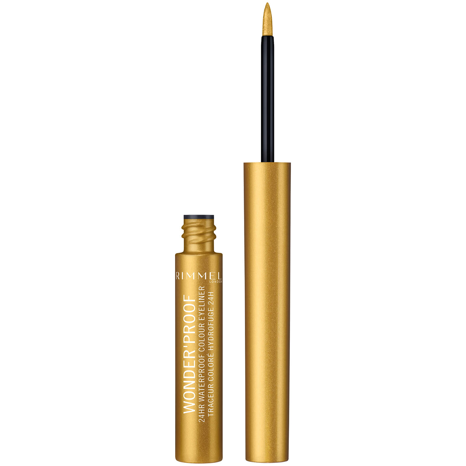 

Rimmel London Wonder'Proof 24HR Waterproof Colour Eyeliner (various shades) - Shiny Gold