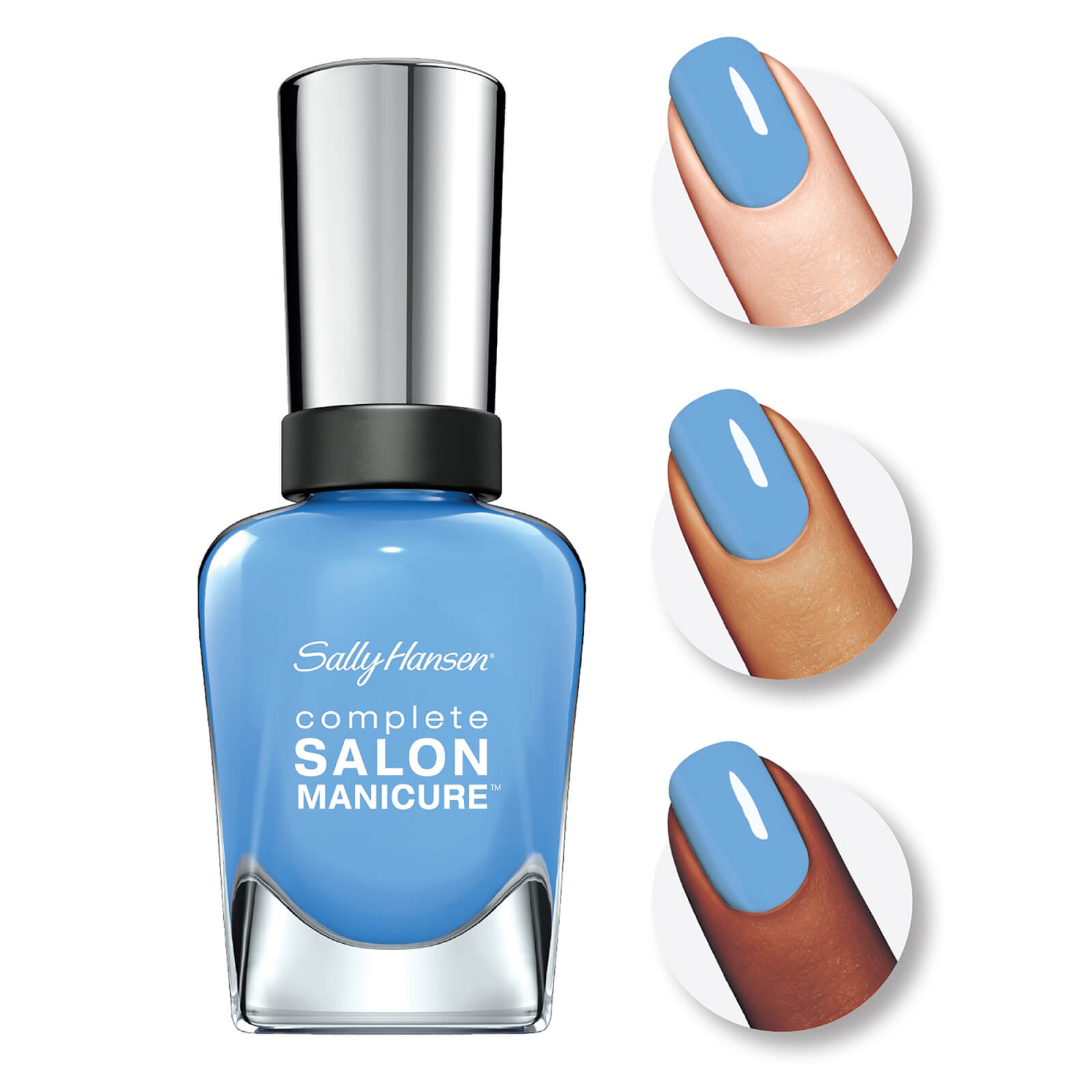 

Sally Hansen Complete Salon Manicure (various shades) - Cru On Blue