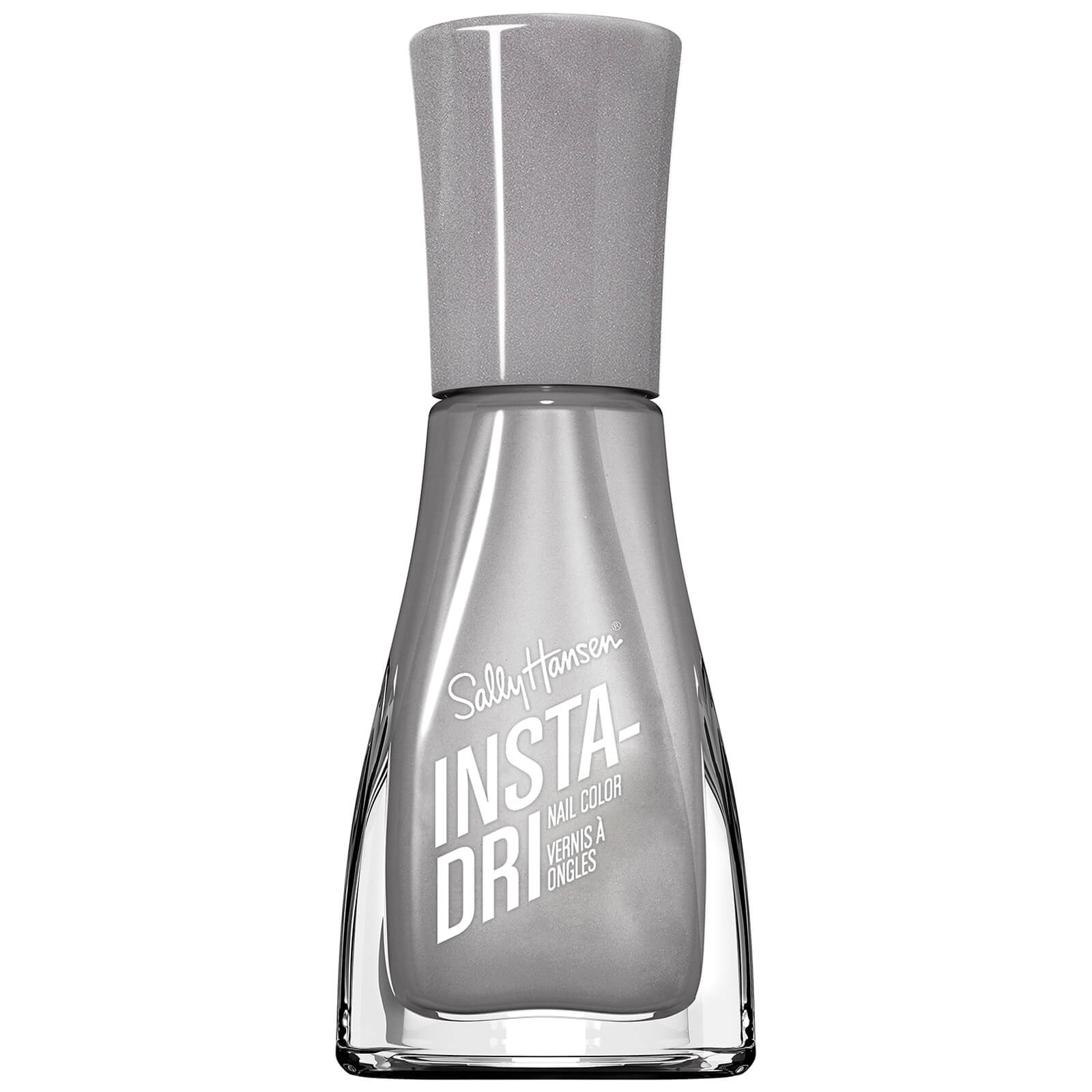 Sally Hansen Insta Dri Fast Dry Nail Color Nail Poli Lacquer – 563 – Silver Stallion, 9ml