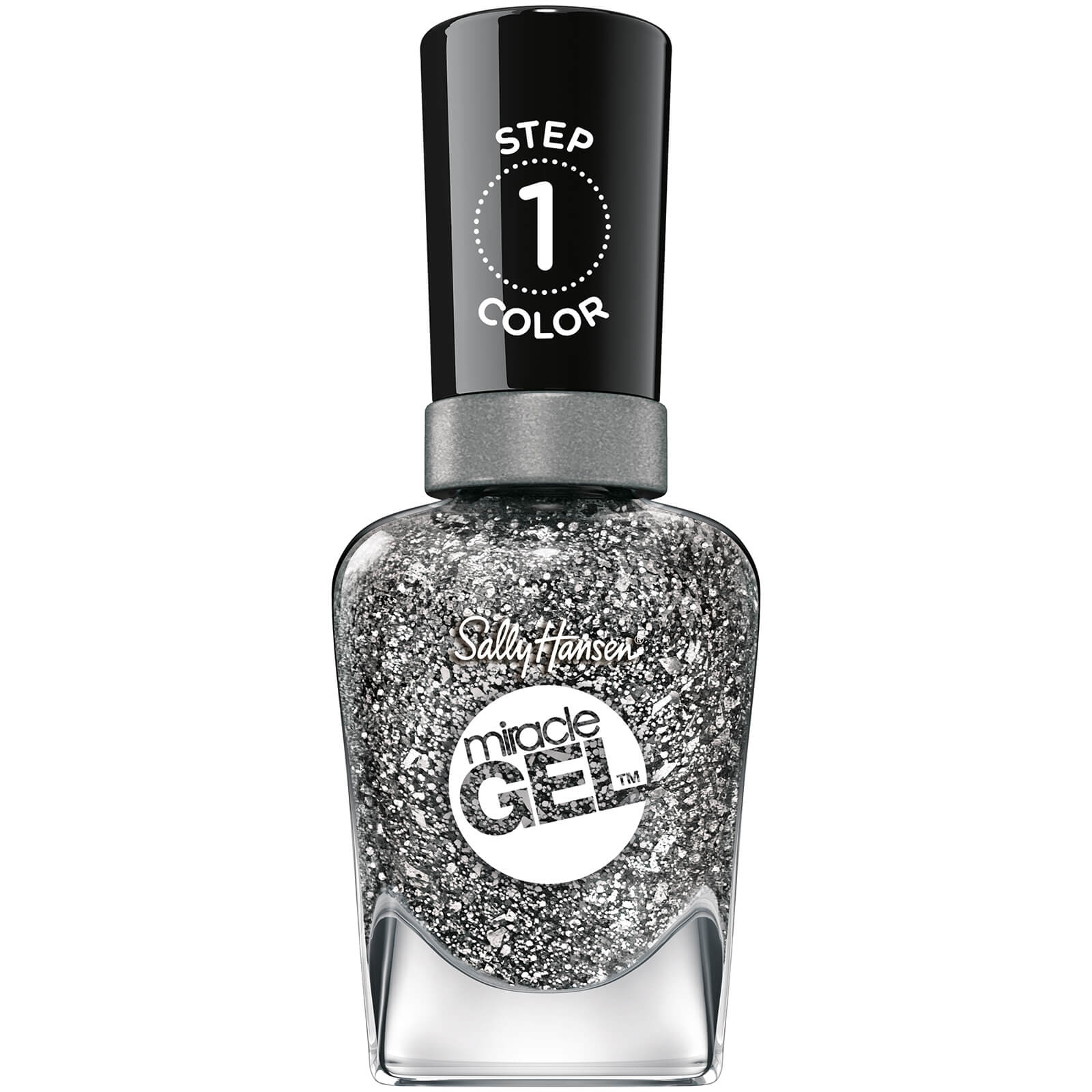 Sally Hansen Miracle Gel Nail Poli Lacquer (Various Shades) - Deep Sea Diamond