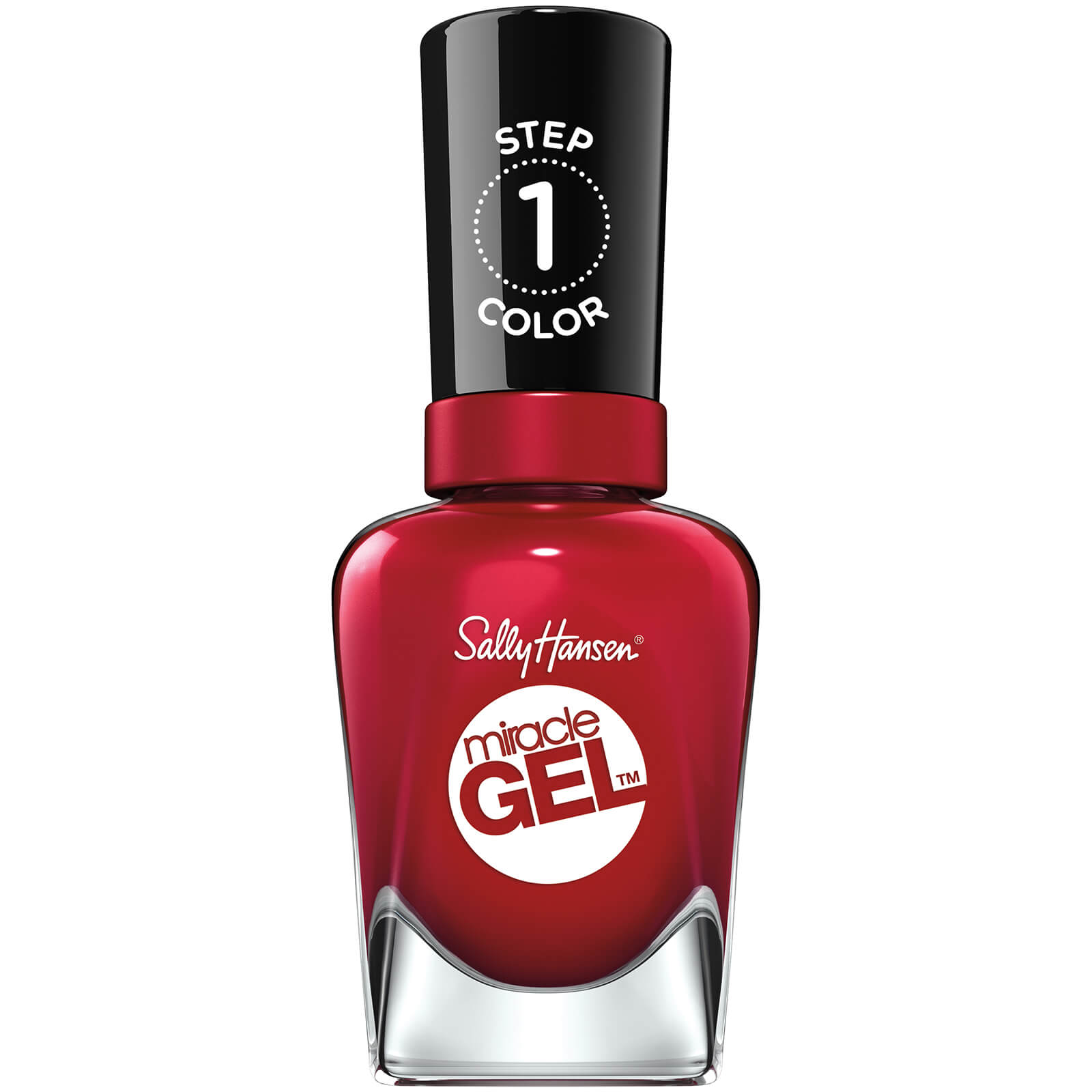 Sally Hansen Miracle Gel Nail Poli Lacquer (Various Shades) - Can't Beet Royalty