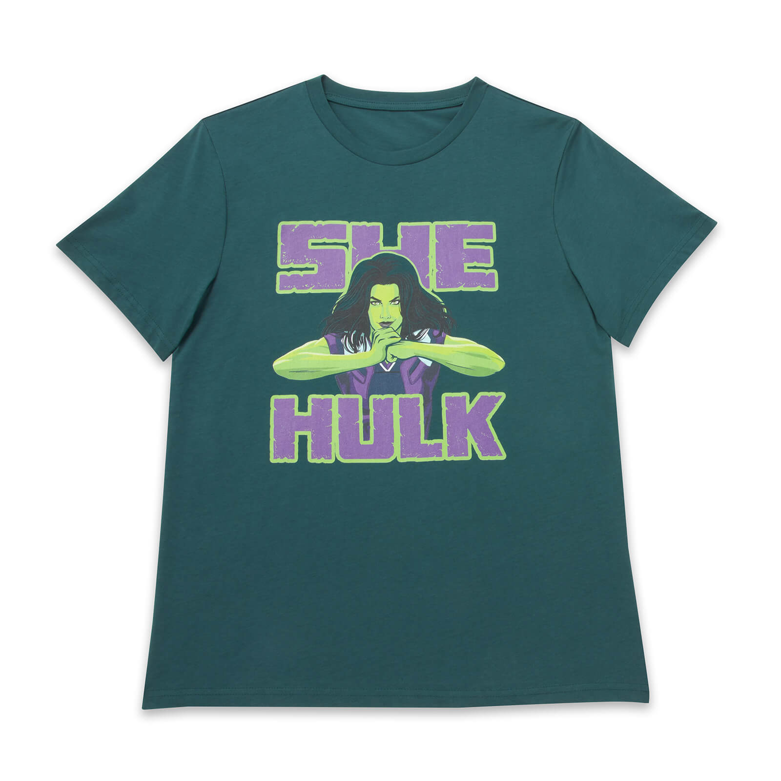 

Marvel She Hulk Stare Unisex T-Shirt - Green - XS - Verde
