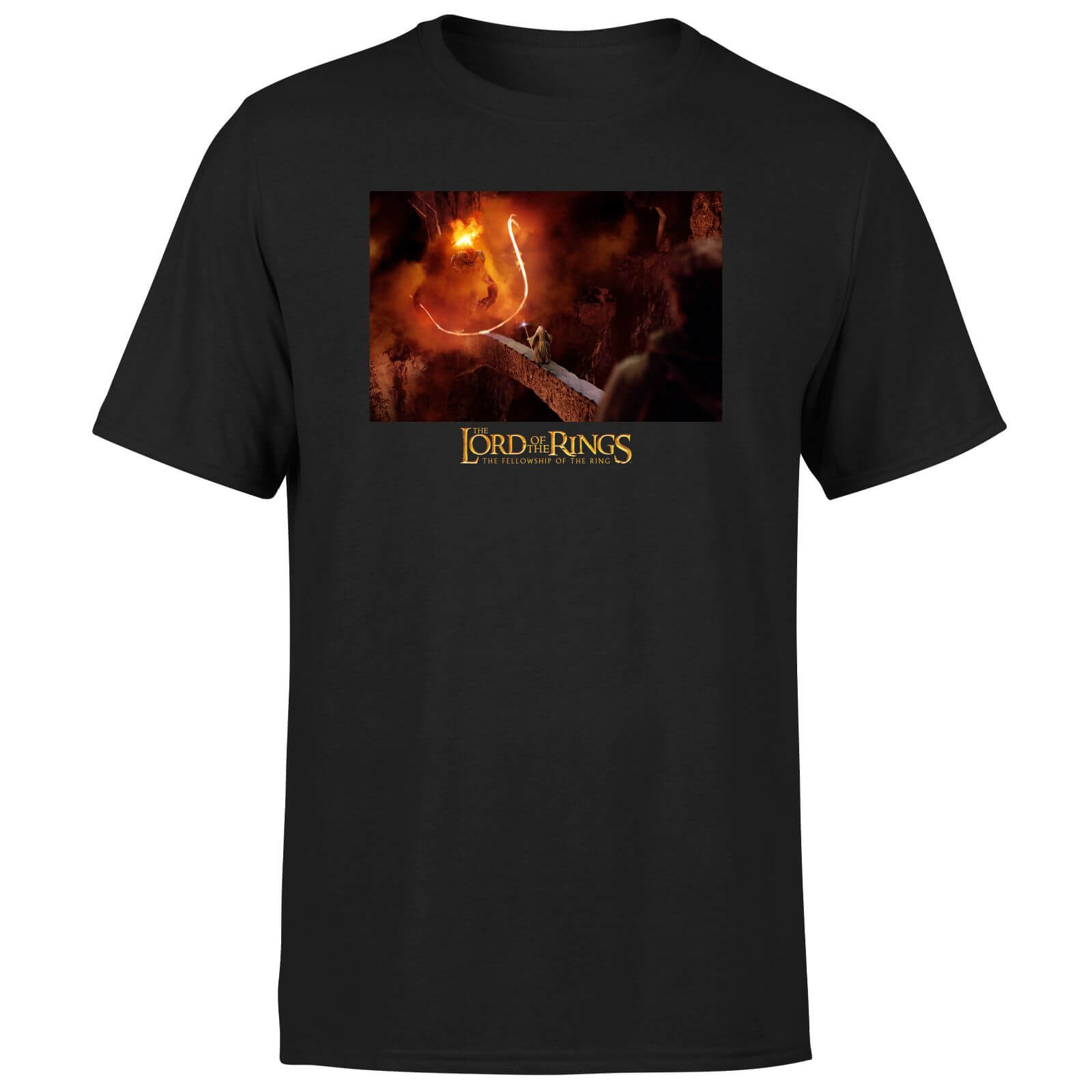 

Lord Of The Rings You Shall Not Pass Men's T-Shirt - Black - XS - Nero