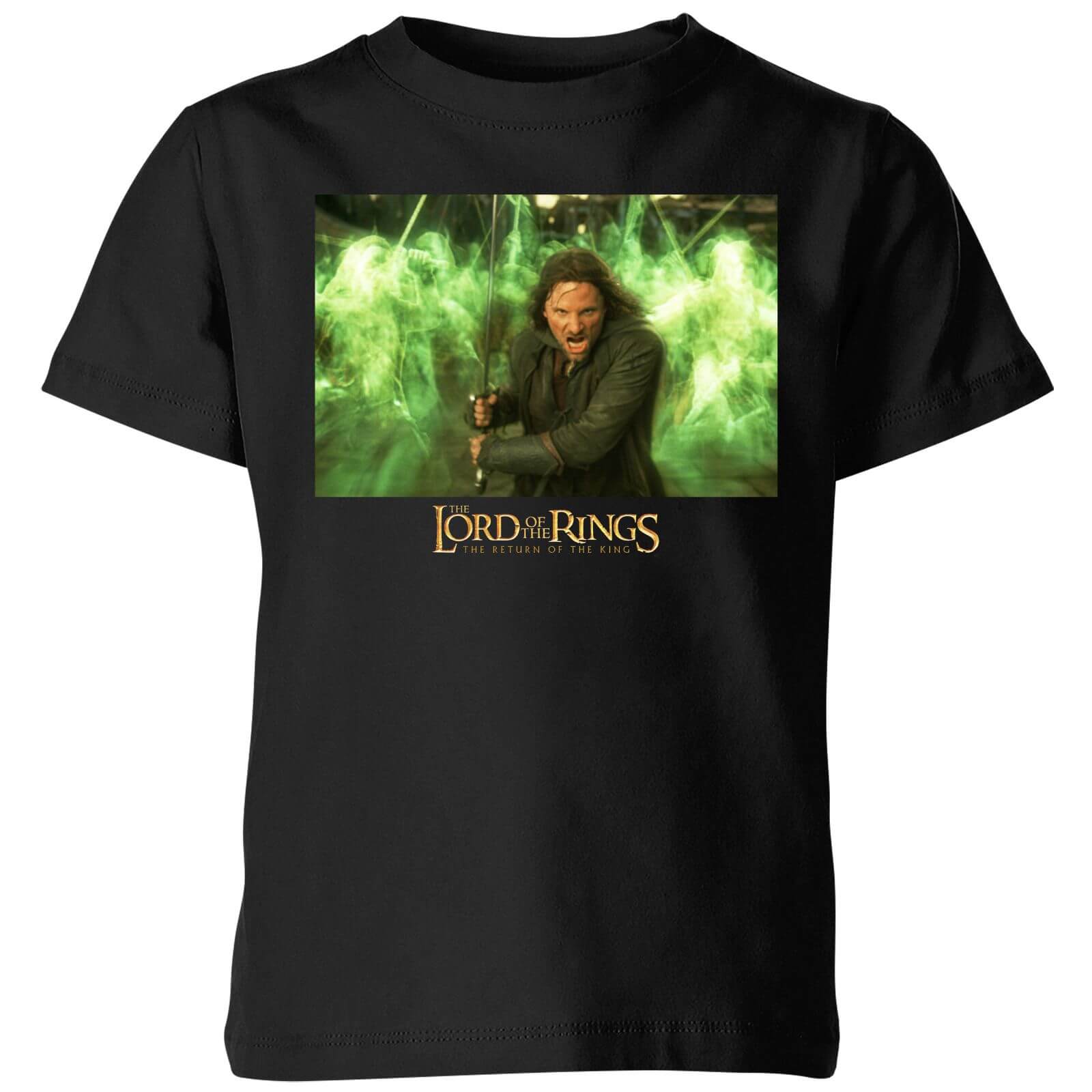 Lord Of The Rings Aragorn Kids' T-Shirt - Black - 3-4 ans - Noir
