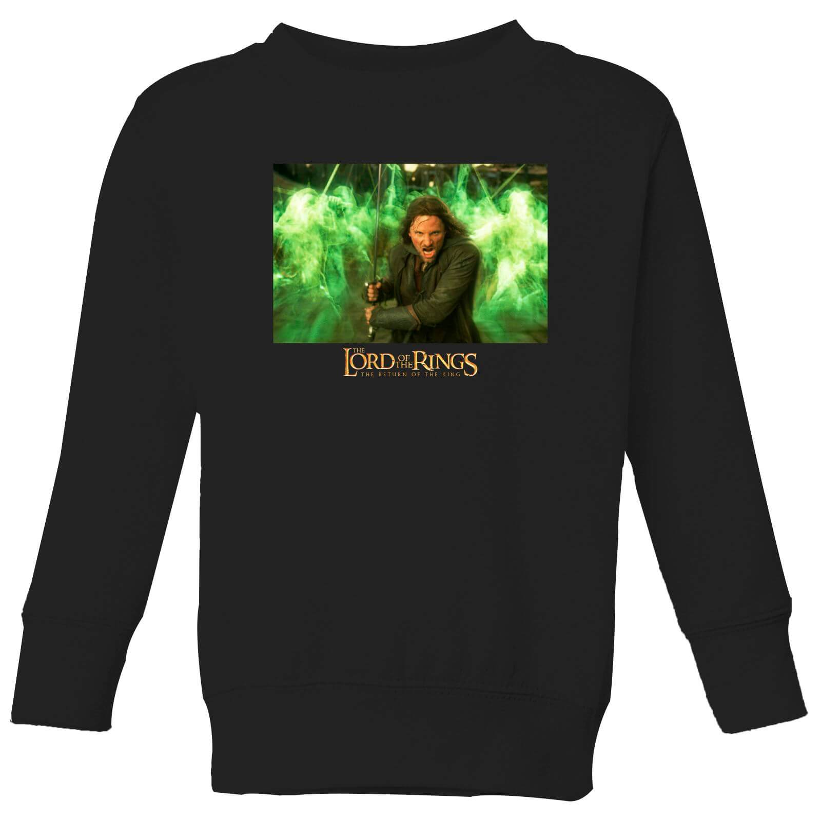 Lord Of The Rings Aragorn Kids' Sweatshirt - Black  - 3-4 Years - Black