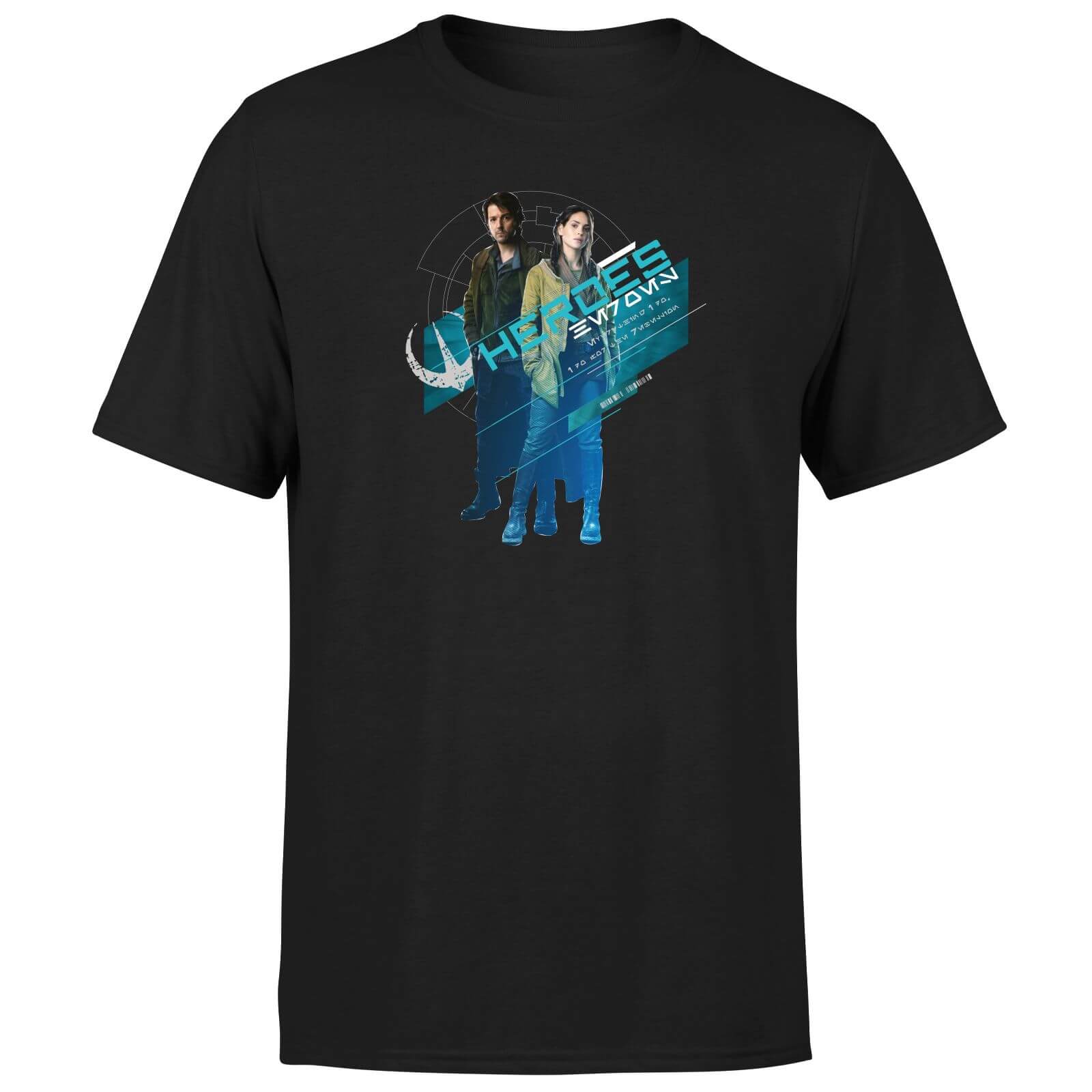 Star Wars Andor Heroes Pose Unisex T-Shirt - Black - L - Black