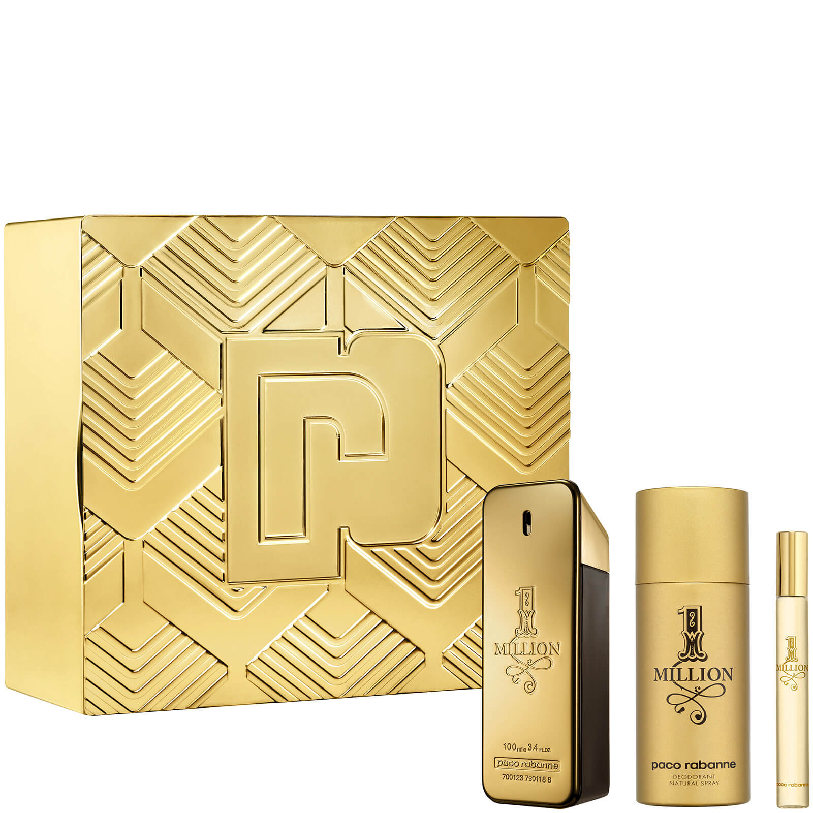 

Paco Rabanne 1 Miliion 100ml Eau De Toilette Coffret