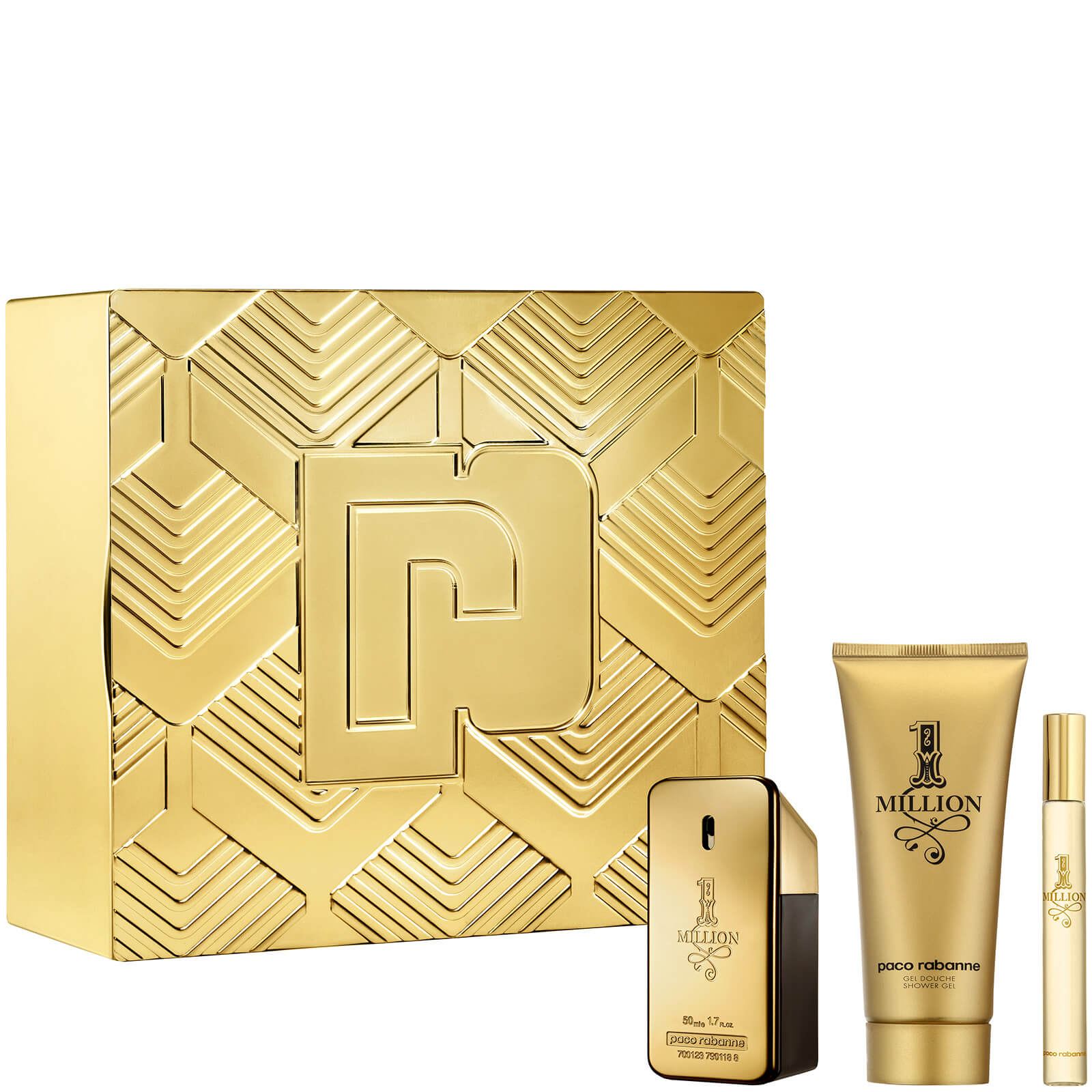 

Paco Rabanne 1 Miliion 50ml Eau De Toilette Coffret