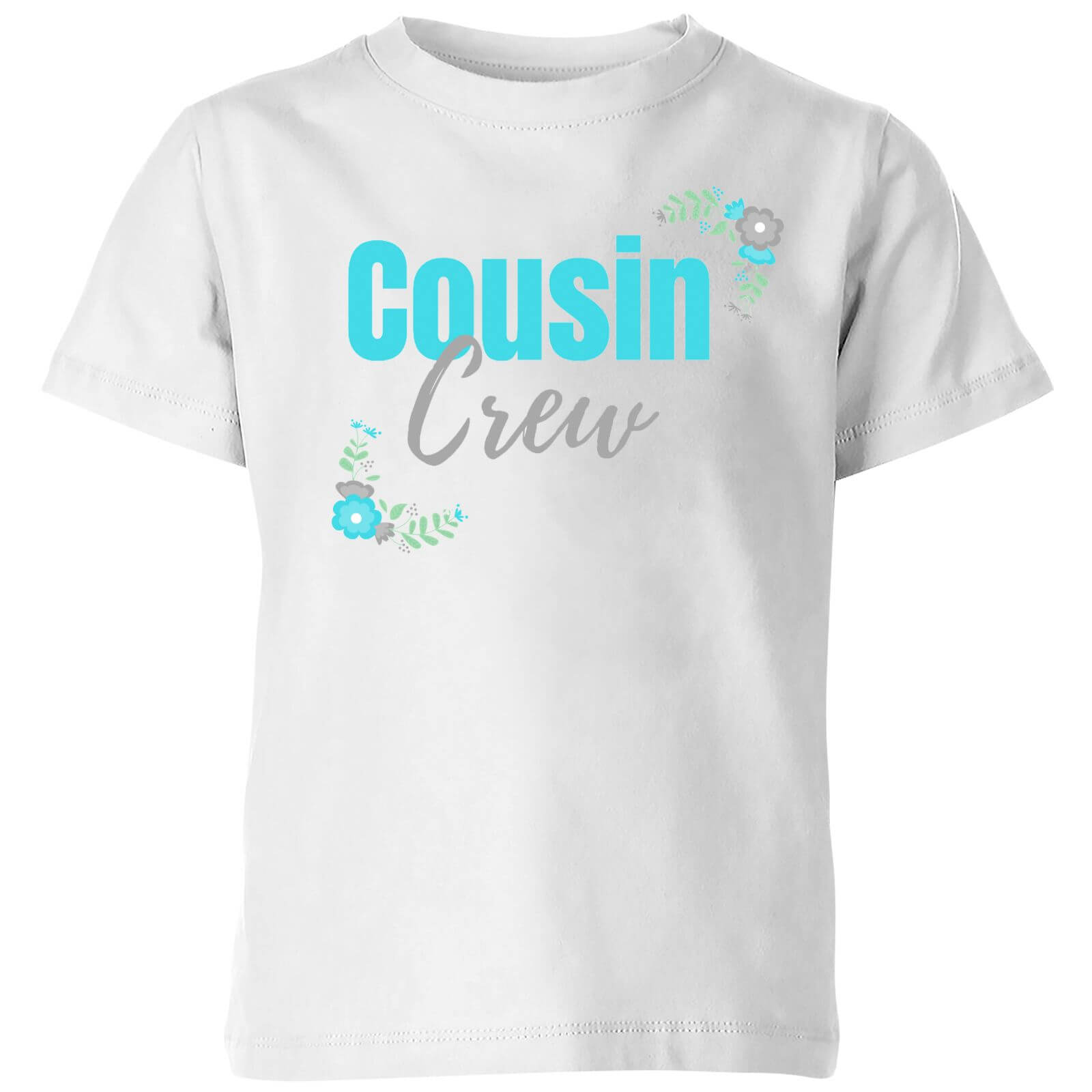 Cousin Crew Blue Big And Beautiful Kids' T-Shirt - White - 7-8 Years - White