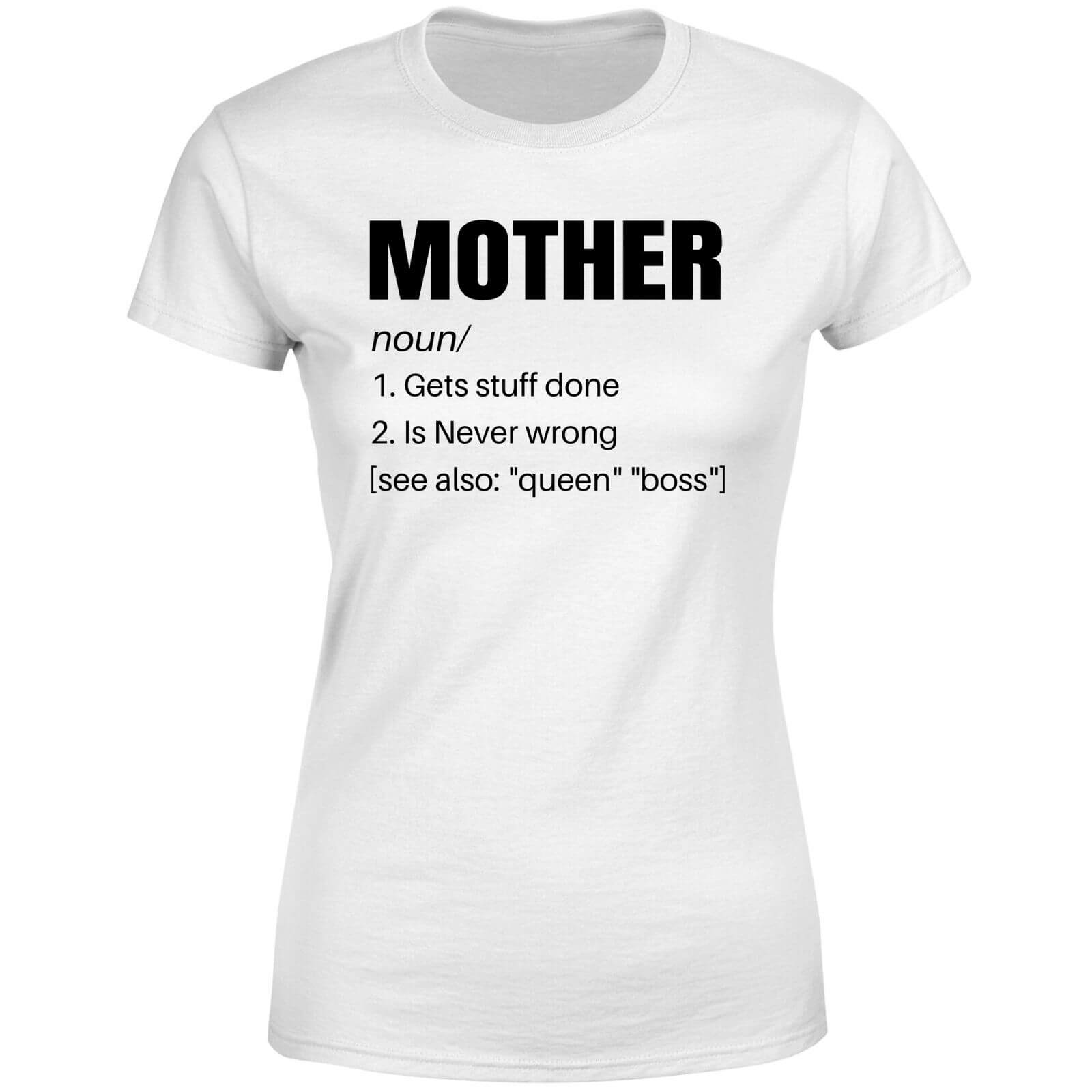 Mother Noun Women's T-Shirt - White - L - White