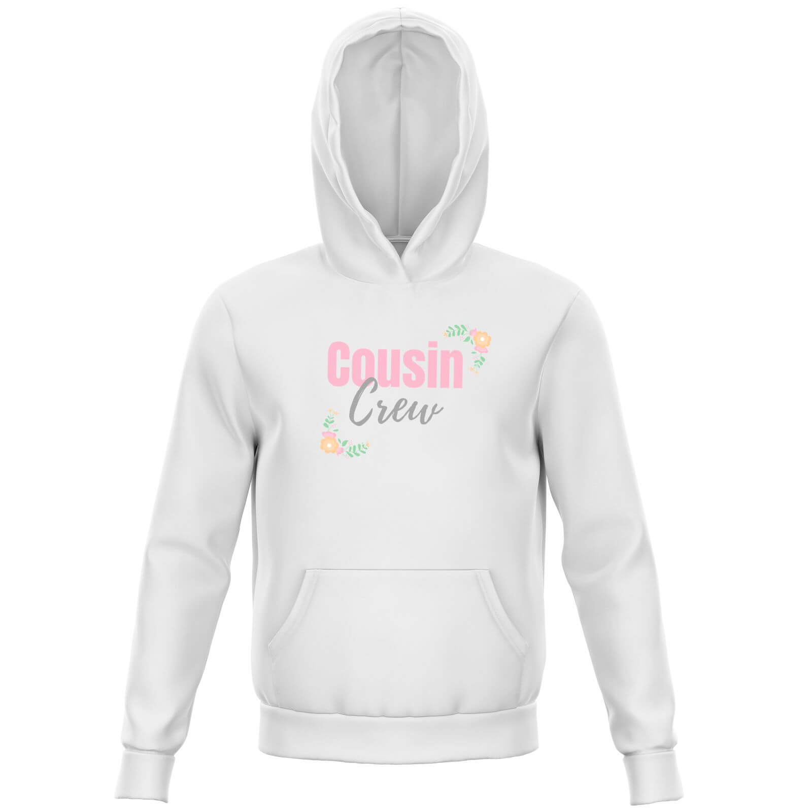 Cousin Crew Pink Big And Beautiful Kids' Hoodie - White - 3-4 Years - White