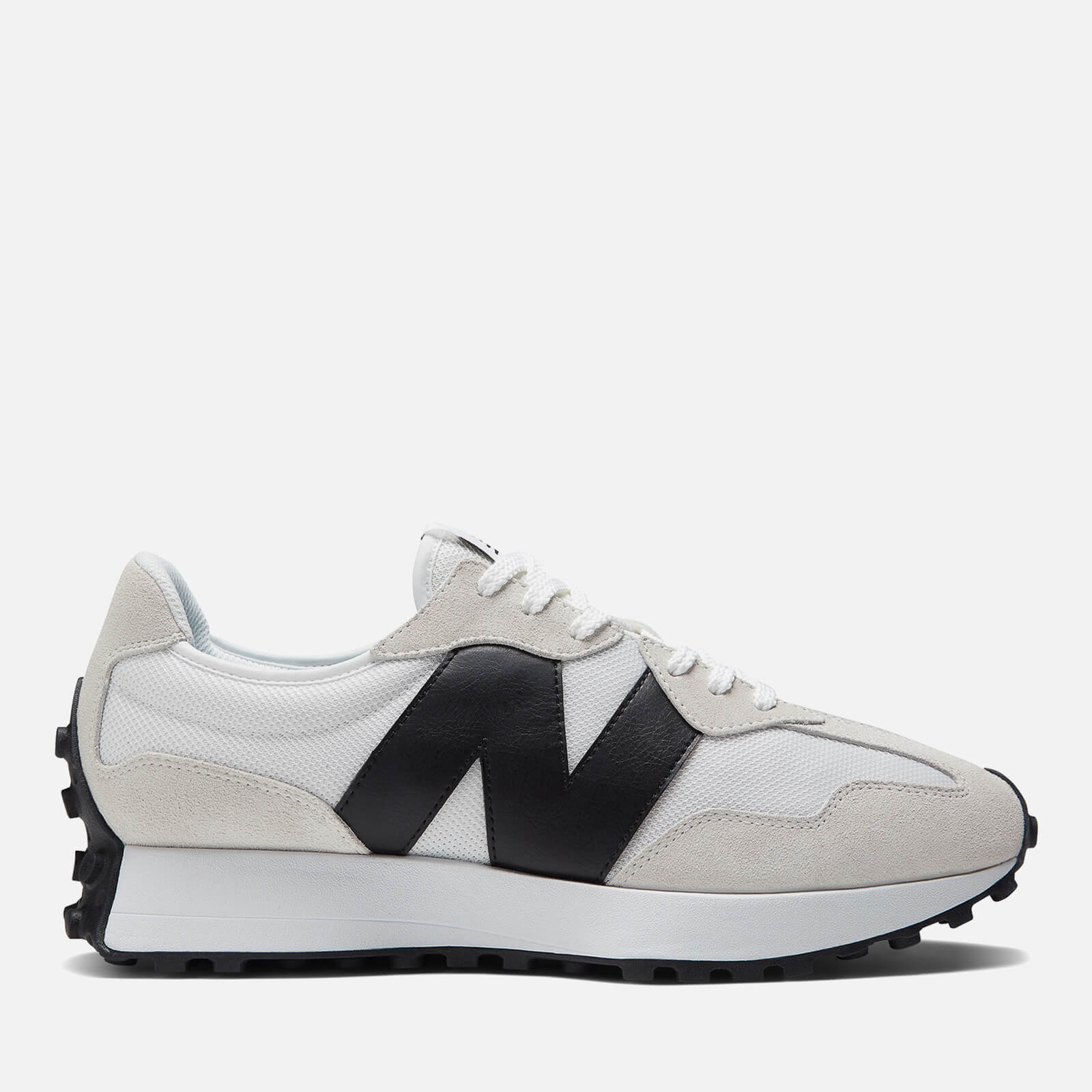 New Balance 327 Suede and Mesh Trainers - UK 8