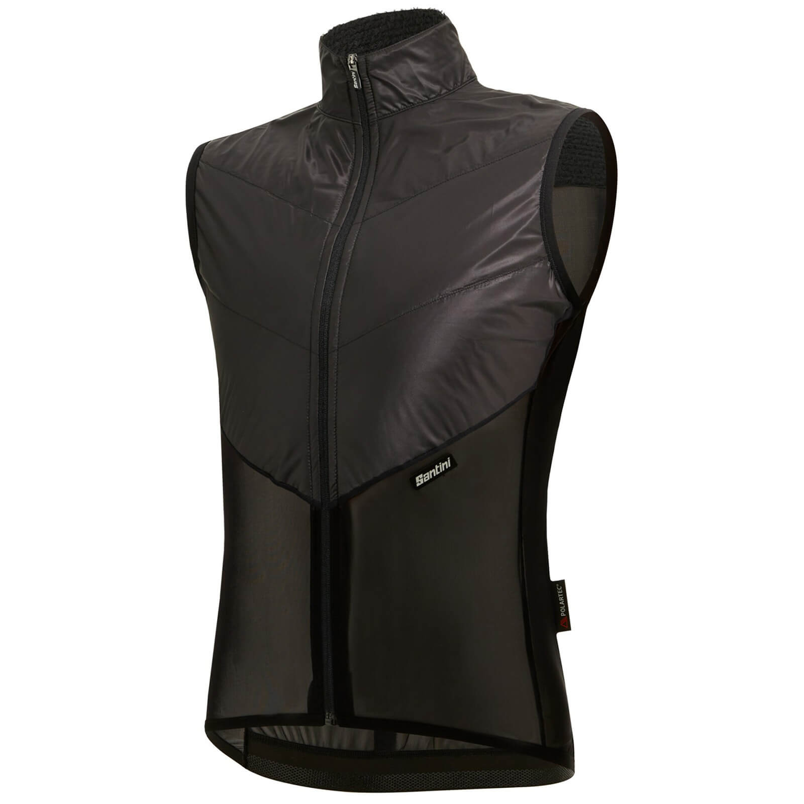 Santini Redux Light Wind Gilet - XL - Black