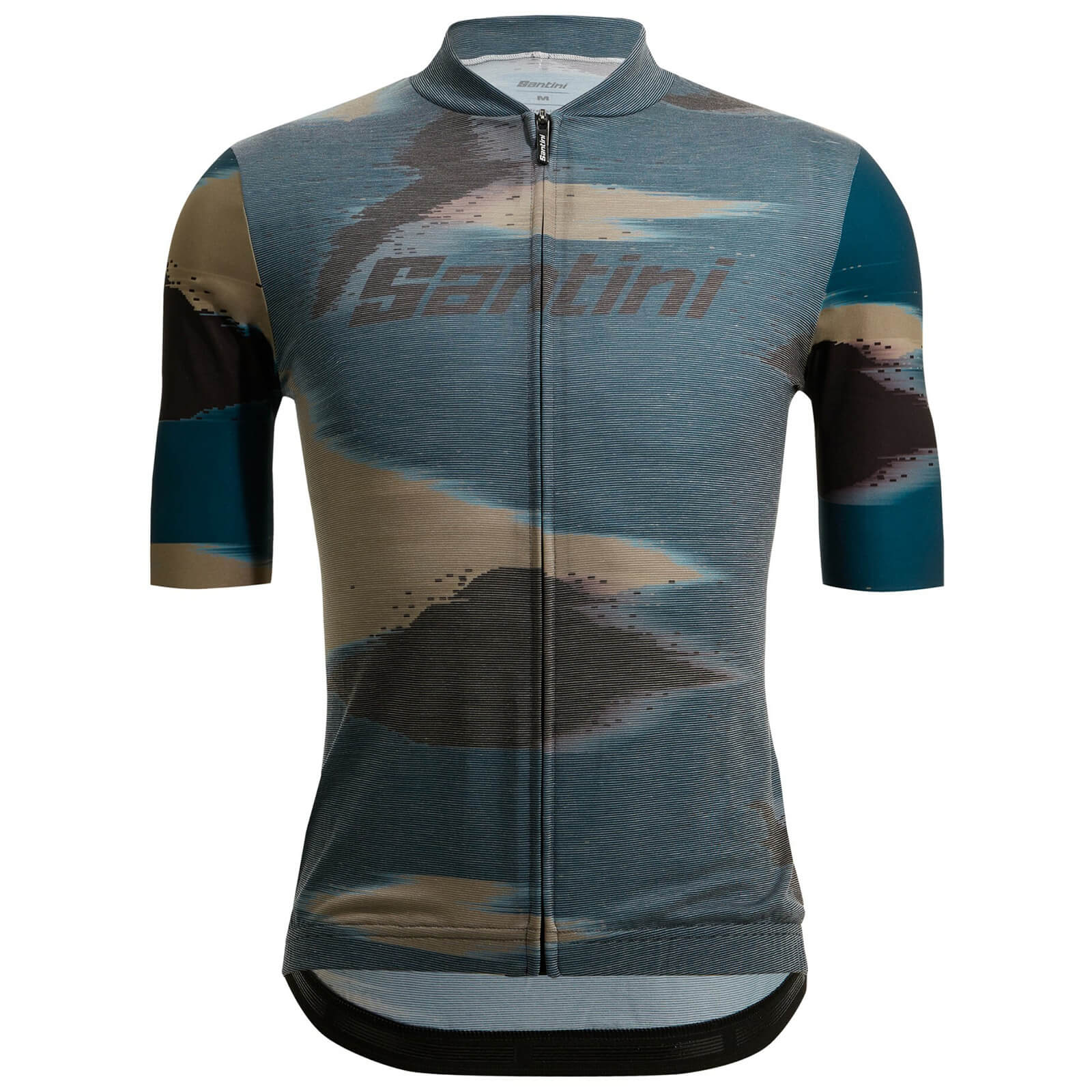 Santini Indoor Mens Watt Short Sleve Jersey - L