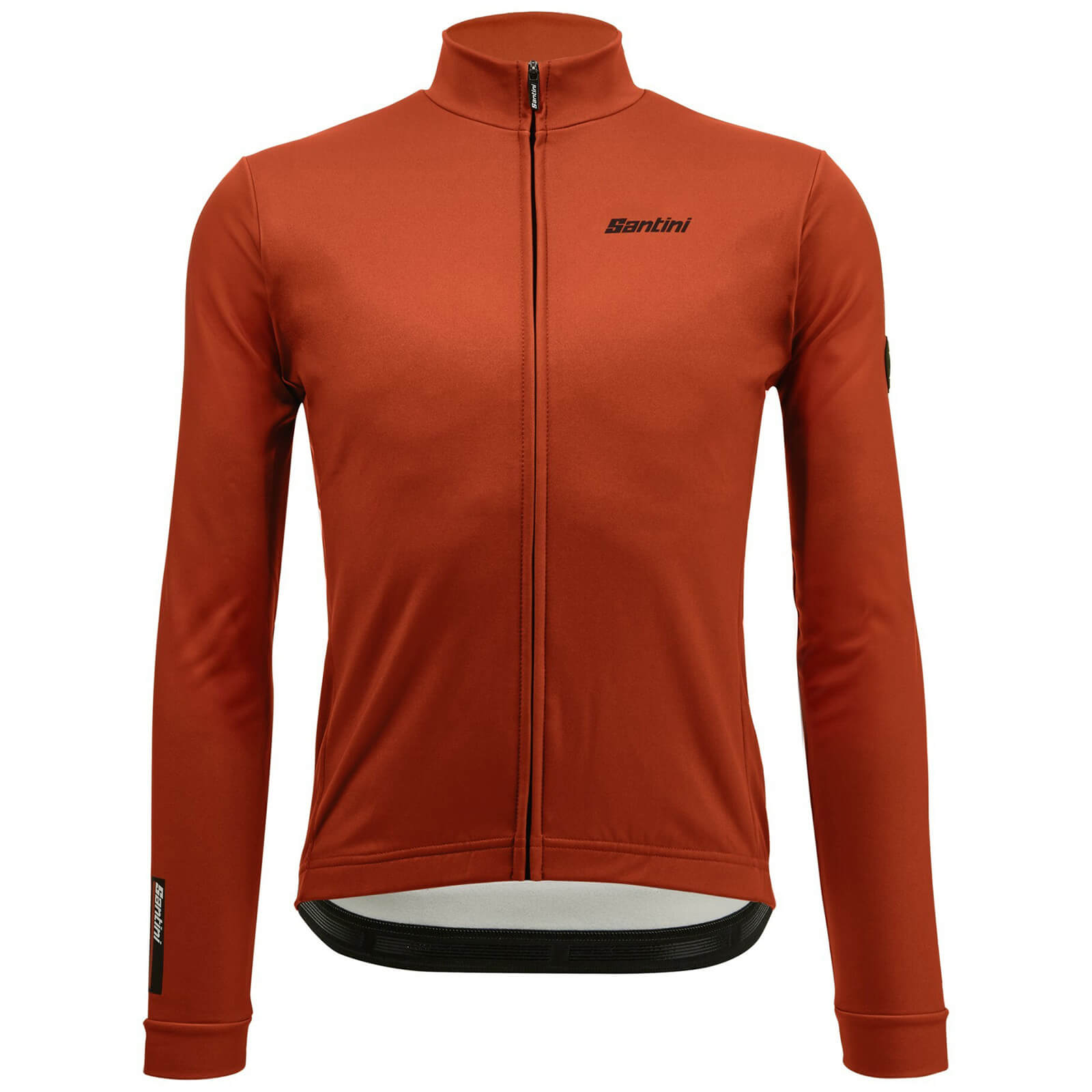 Santini Gravel Core Thermal Long Sleve Jersey - S - Orange