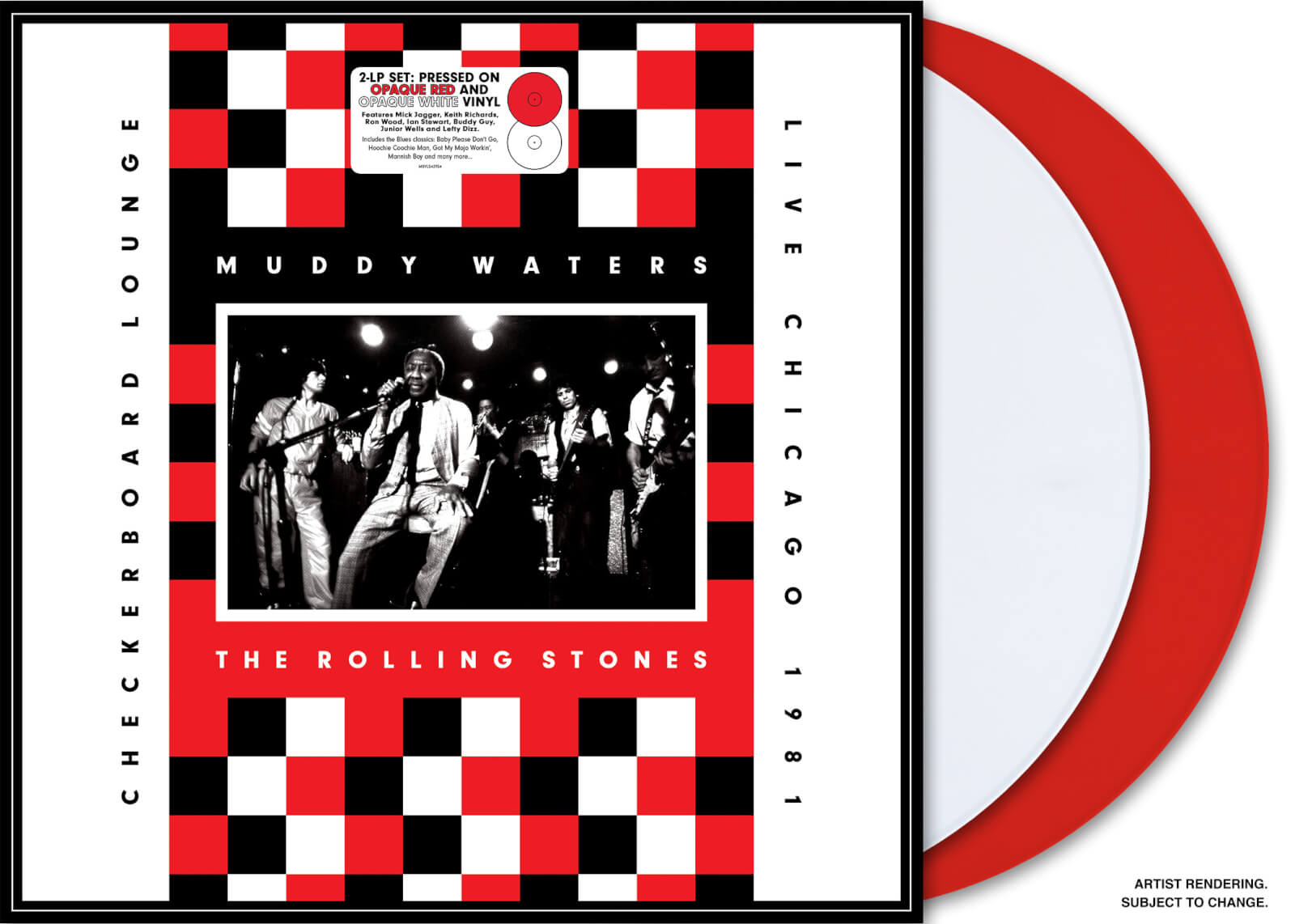 Muddy Waters &Amp; The Rolling Stones - Live At The Checkerboard Lounge Chicago 1981 Limited Edition Vinyl