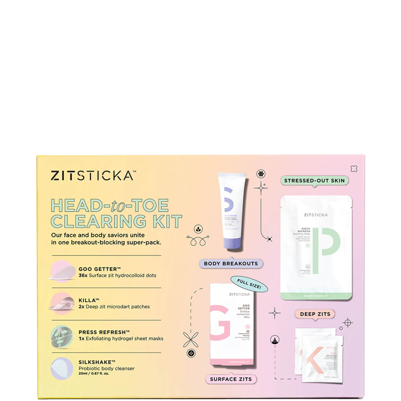

ZitSticka Head-to-Toe Clearing Kit