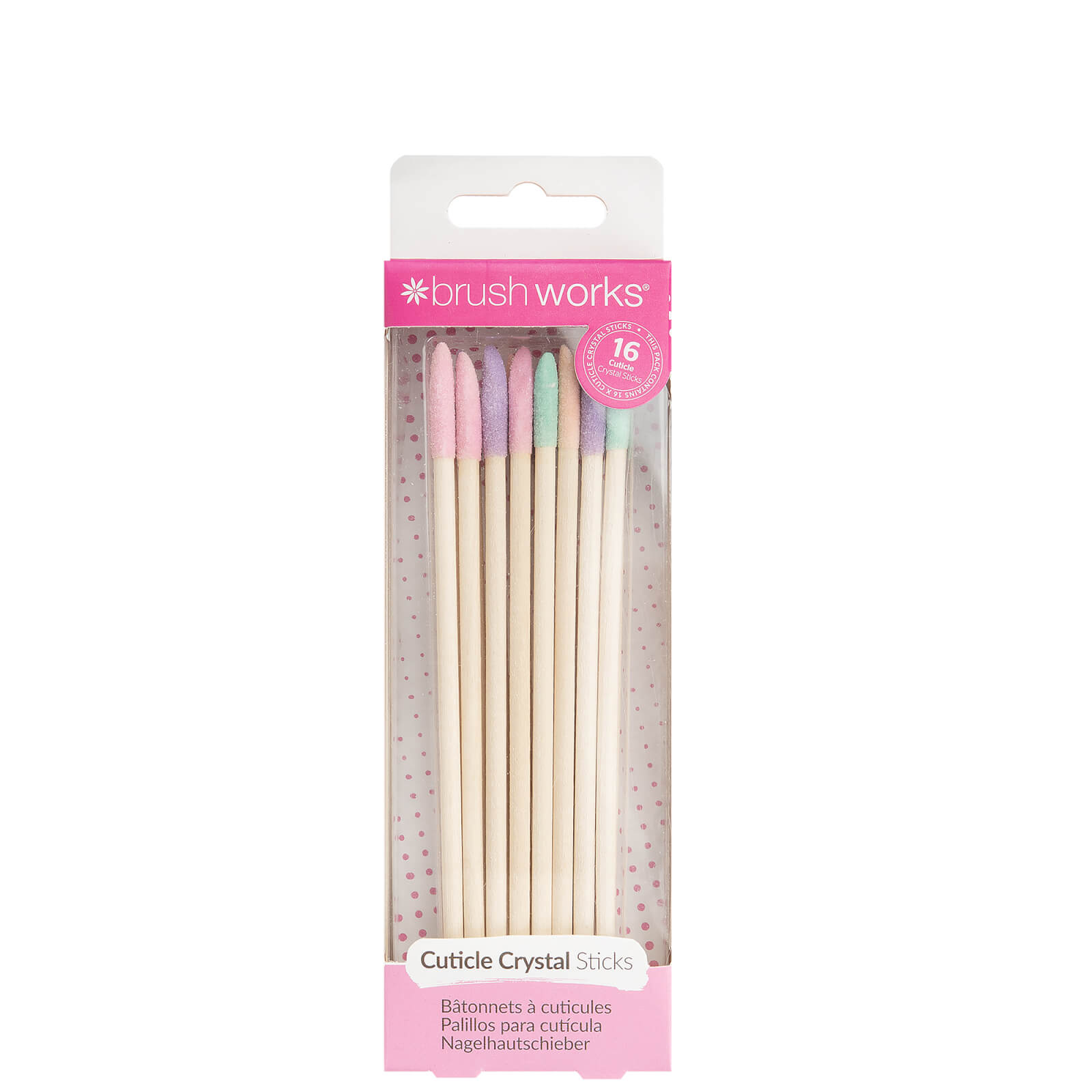Thumbnail - brushworks Nagelhaut-Kristallstäbchen (16 Stück)