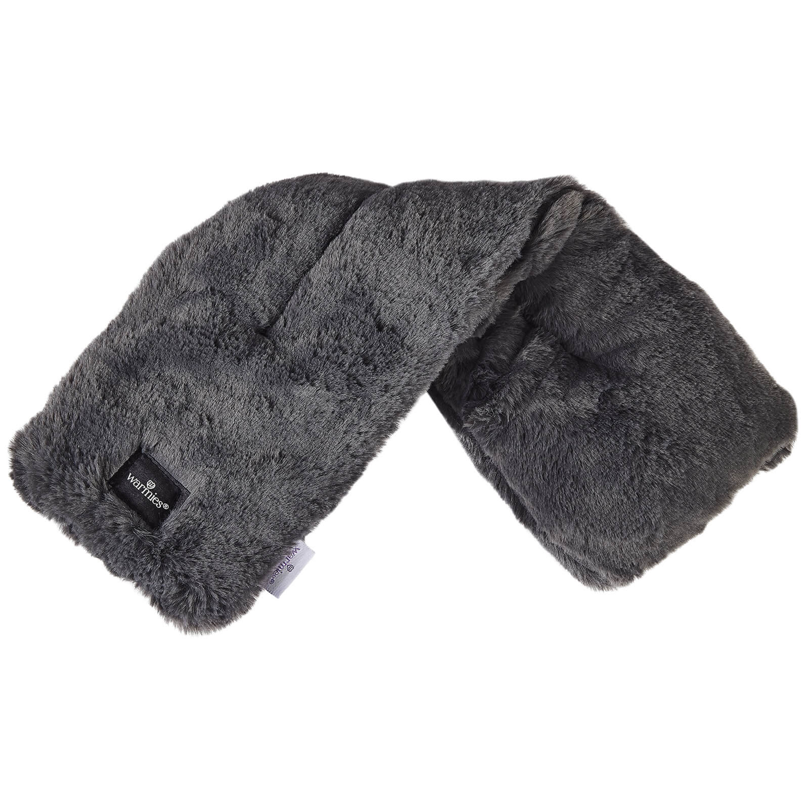 Warmies Luxury Fully Heatable Neck Wrap- Steel Grey