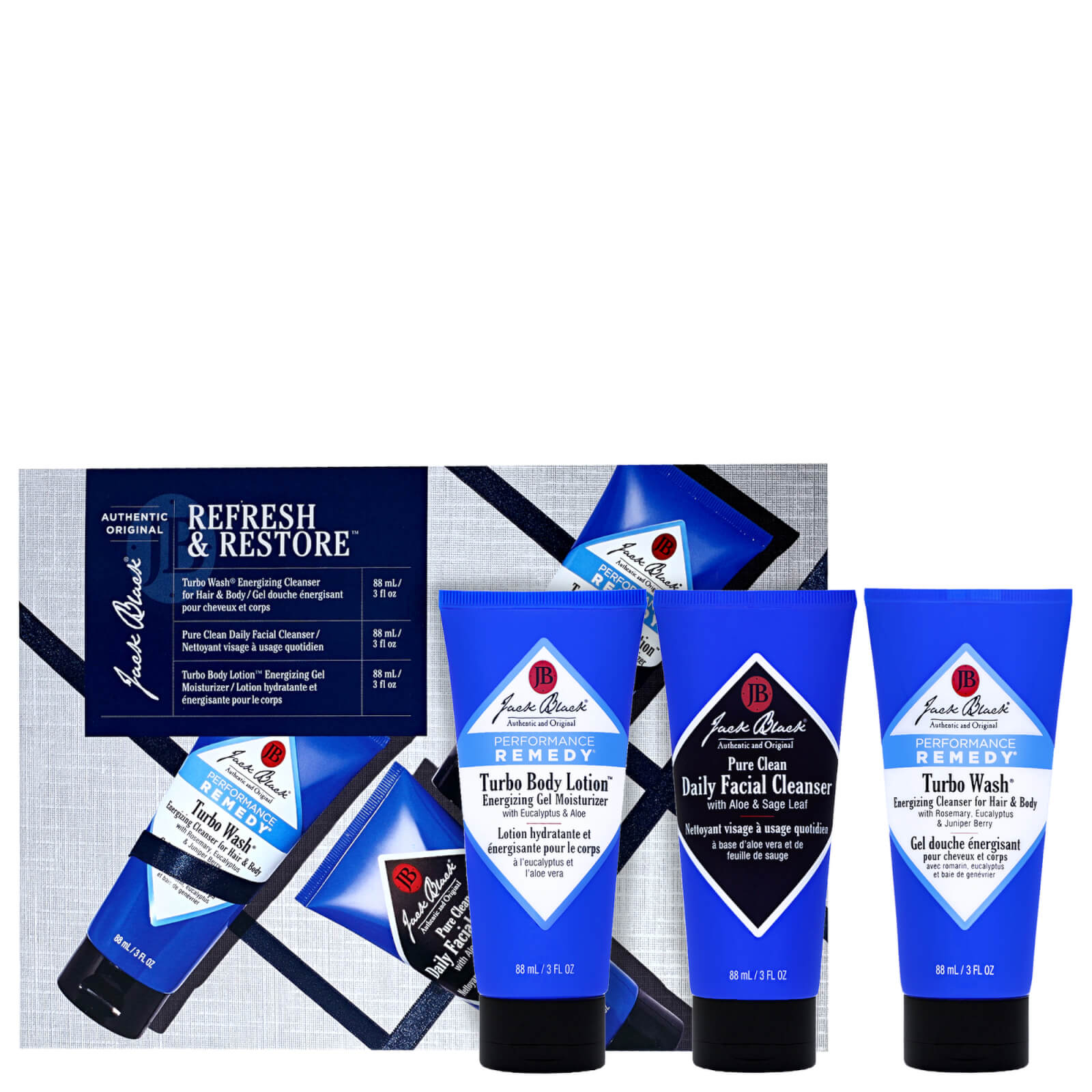 

Jack Black Refresh and Restore Gift Set
