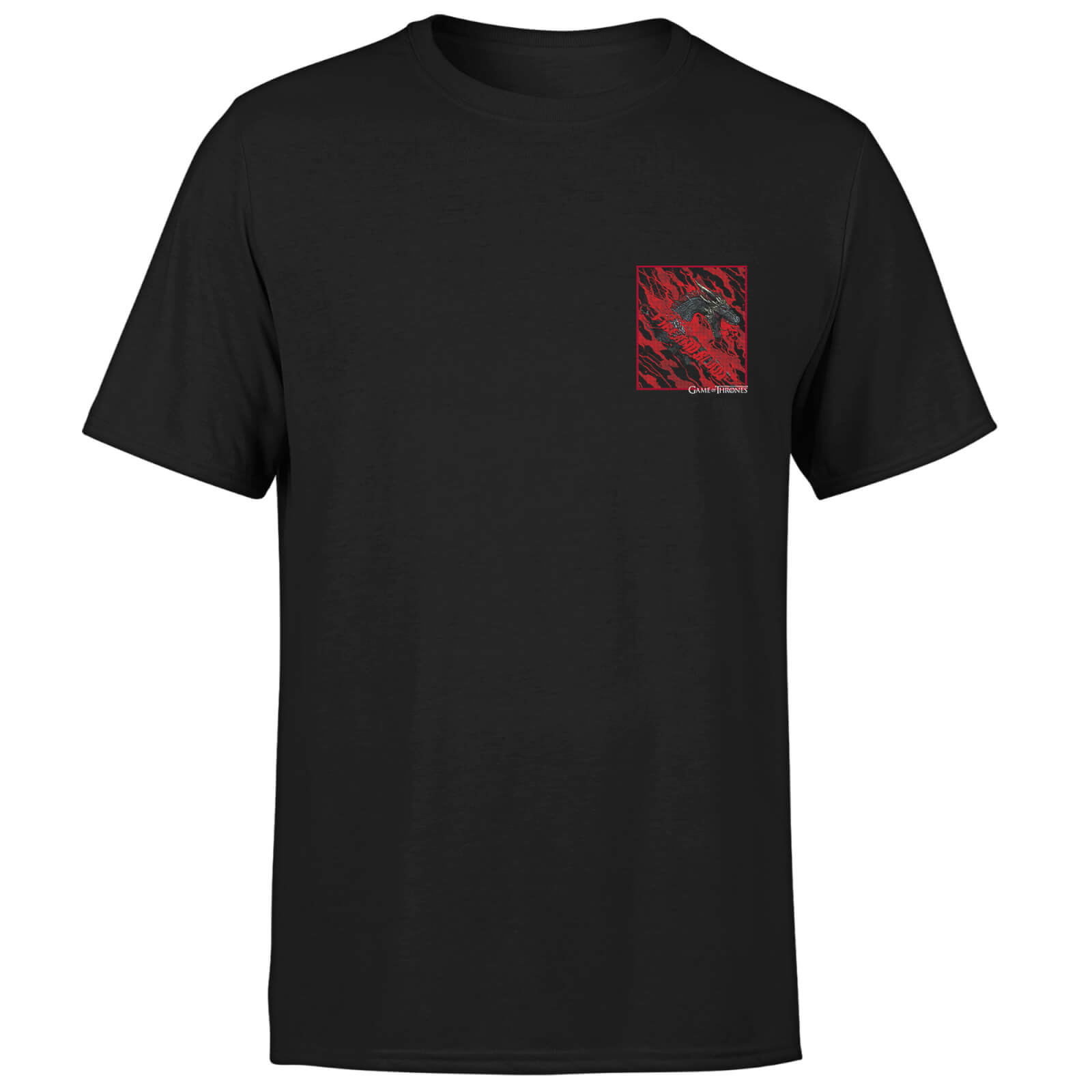 Game of Thrones Fire And Blood Men's T-Shirt - Black - S - Schwarz