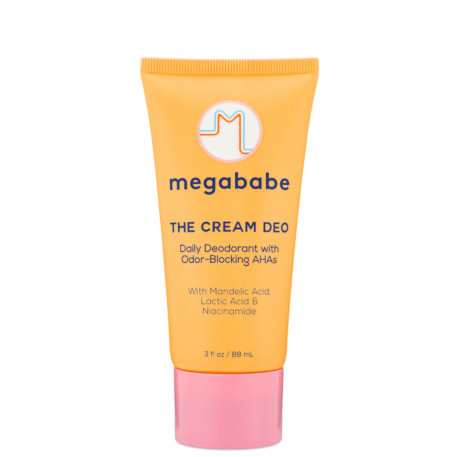 Megababe The Cream Deo Daily Deodorant with Odor-Blocking AHAs 88ml