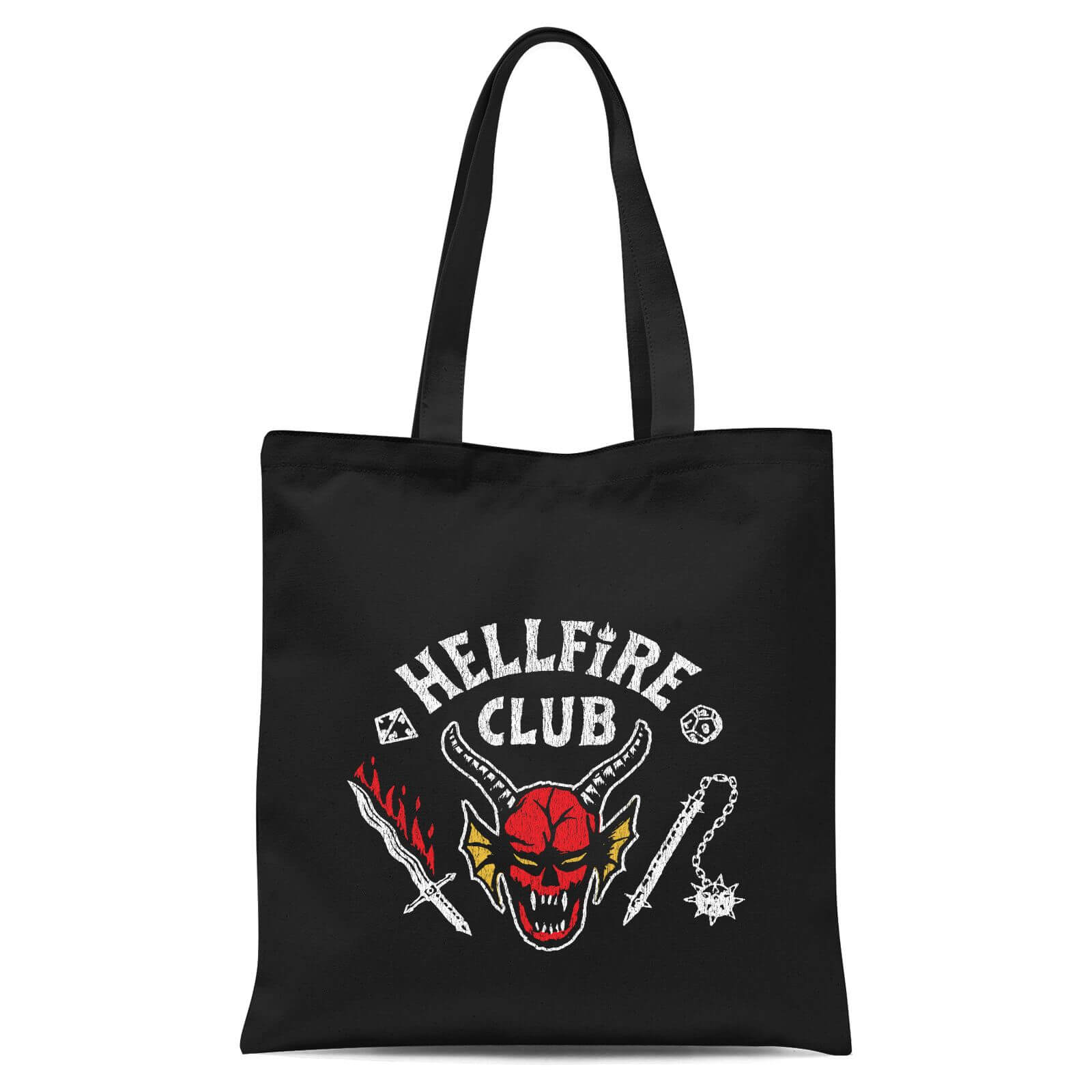 

Stranger Things Hellfire Club Tote Bag - Black