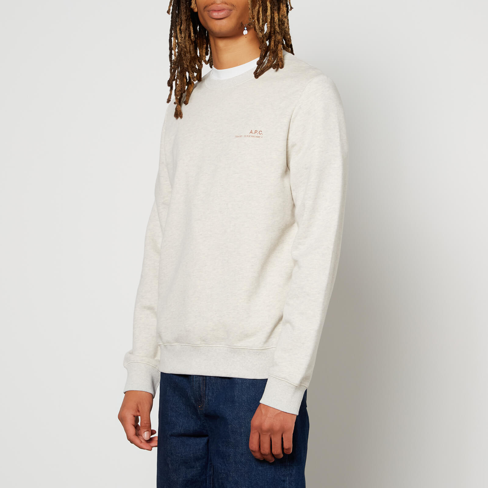 A.P.C. cotton-jersey sweatshirt - S
