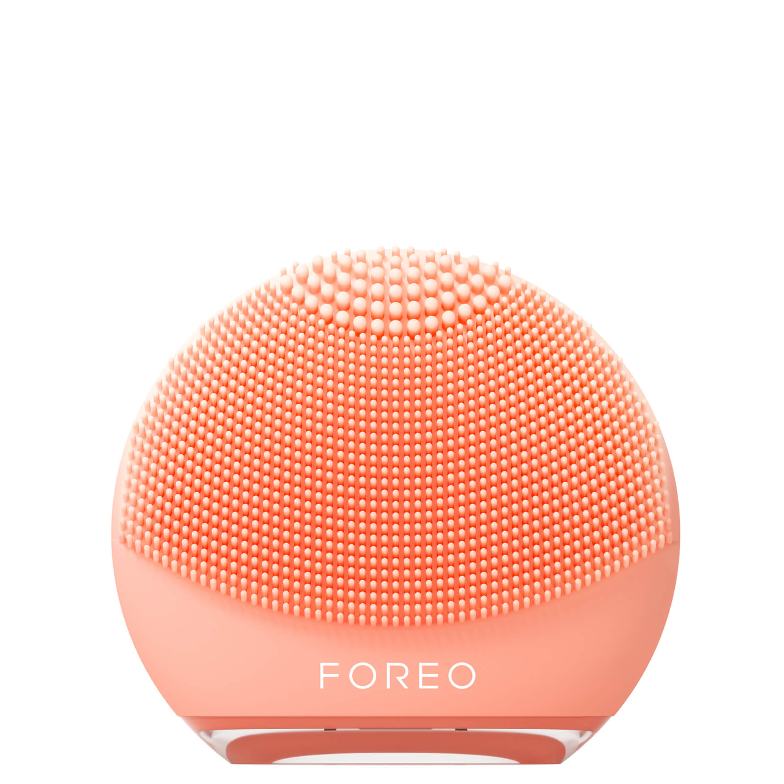 FOREO LUNA 4 GO 2-Zone Facial Cleansing and Firming Device for All Skin Types (Various Colours) - Peach Perfect