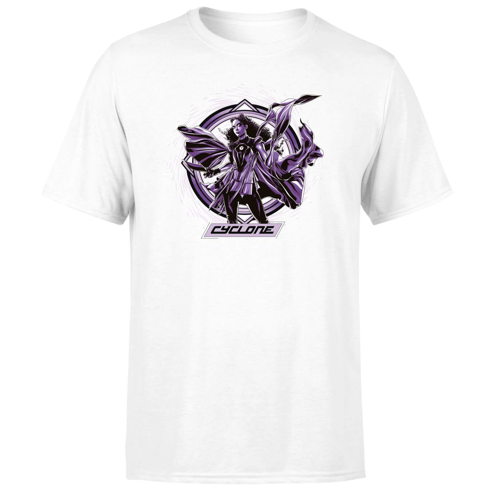 DC Black Adam Cyclone Unisex T-Shirt - White - S - Bianco