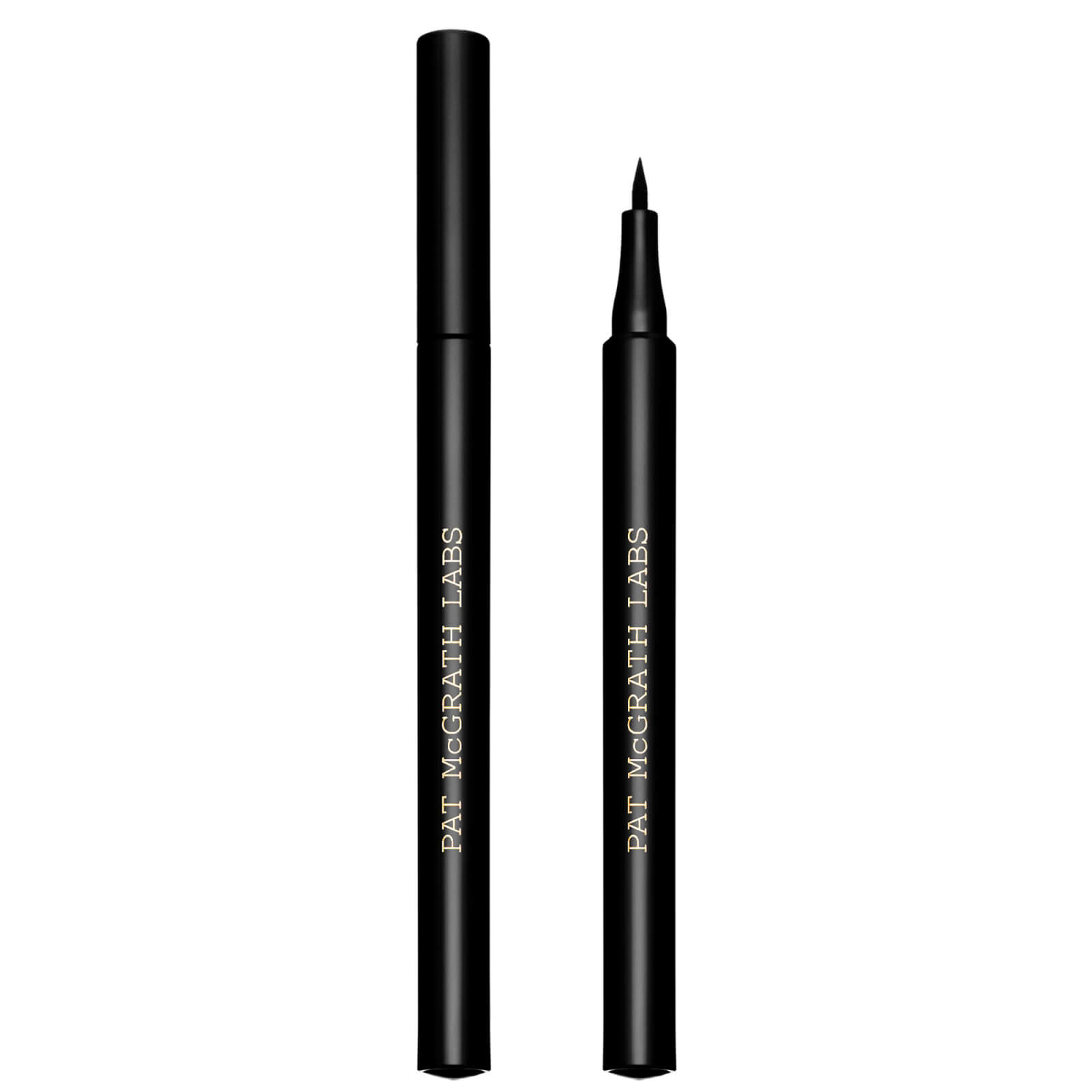 Pat Mcgrath Labs Perma Precision Liquid Eyeliner - Xtreme Black 1ml In White