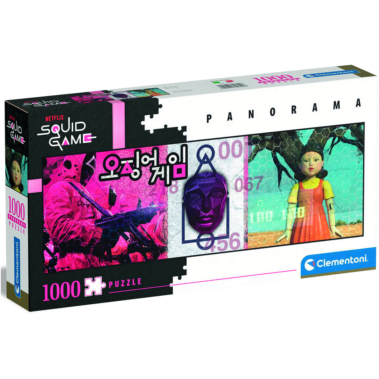 Image of Clementoni 1000pcs Panorama Puzzle - Squid Games