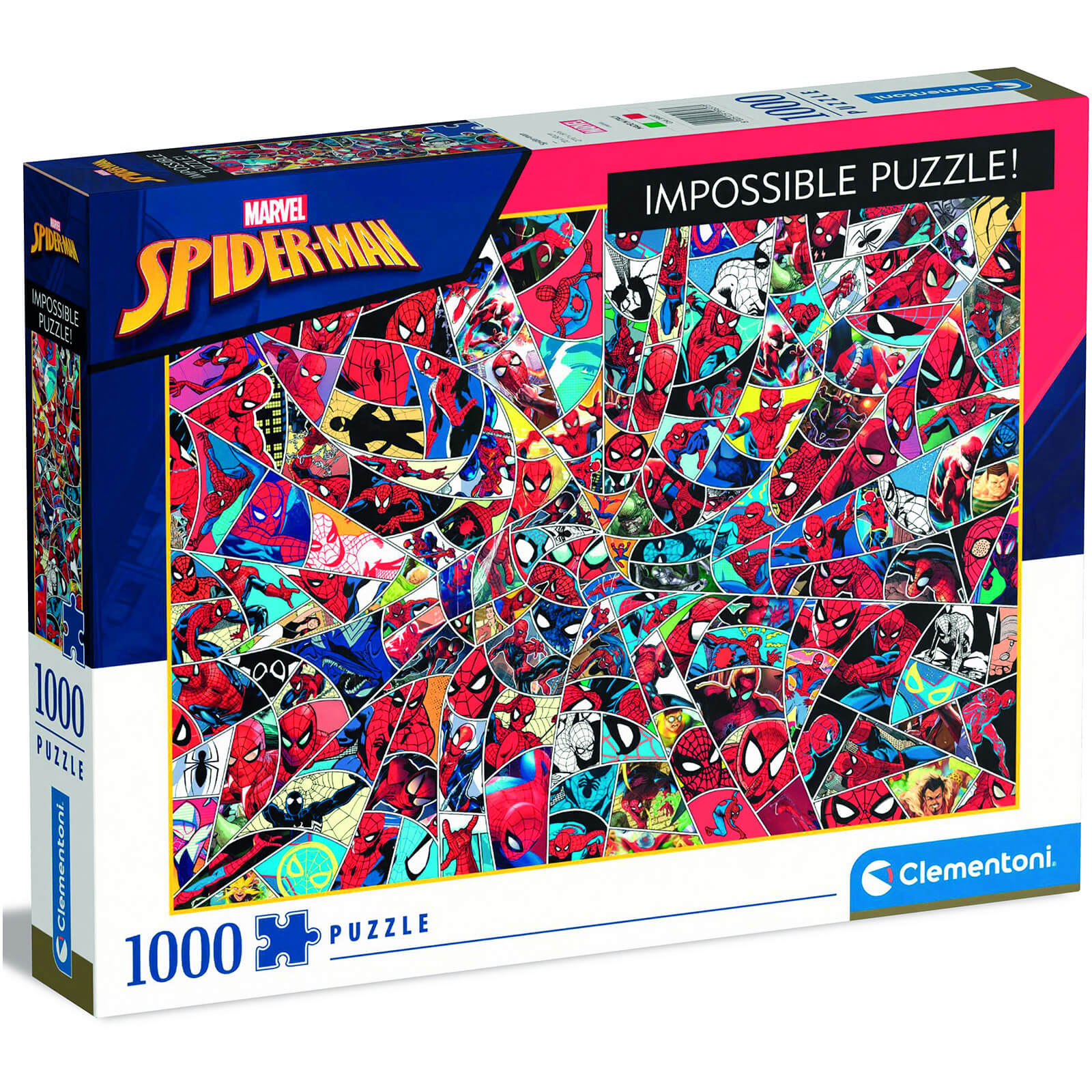 Image of Clementoni 1000pcs Impossibe Puzzle - Spiderman
