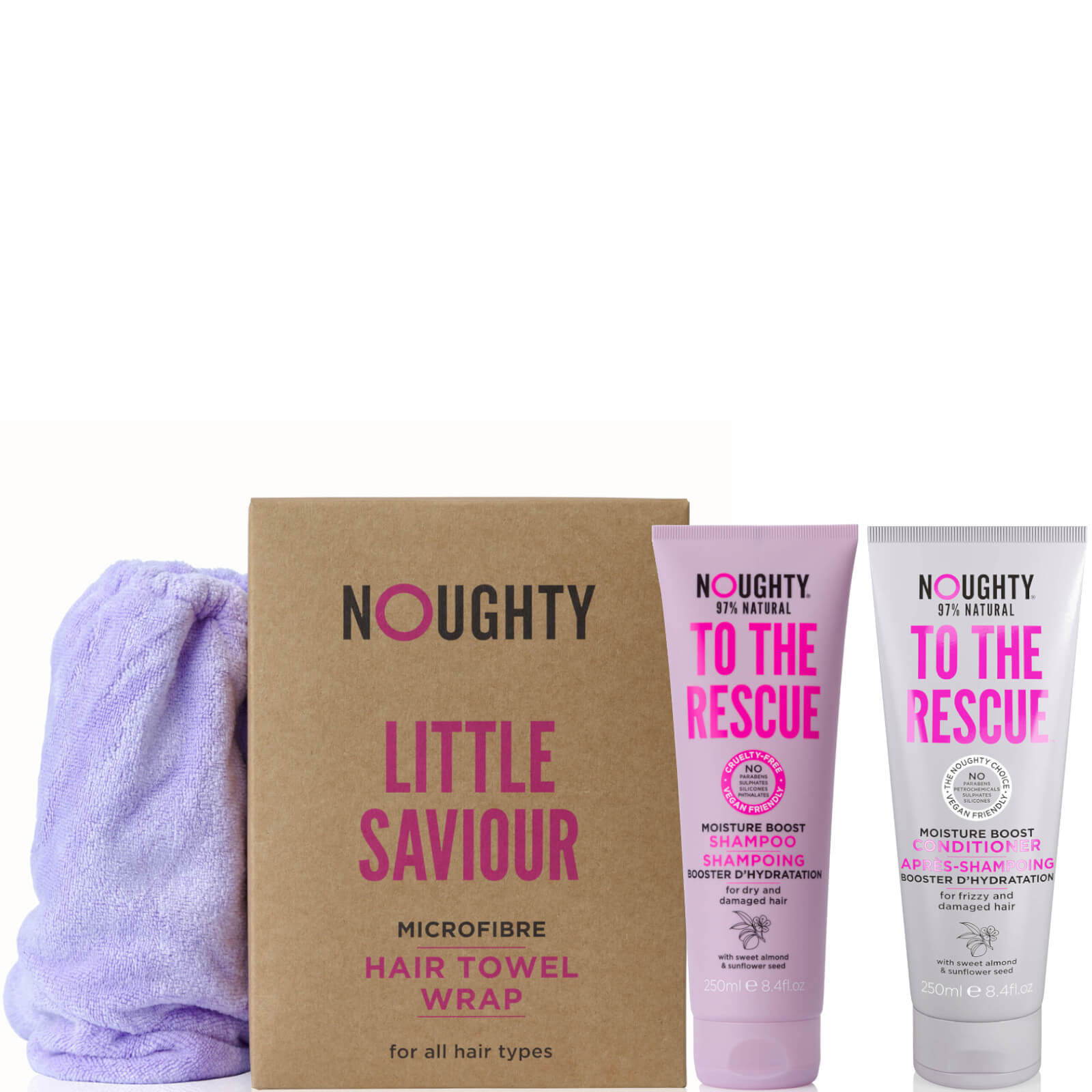 

Noughty To the Rescue Bundle and Hair Wrap
