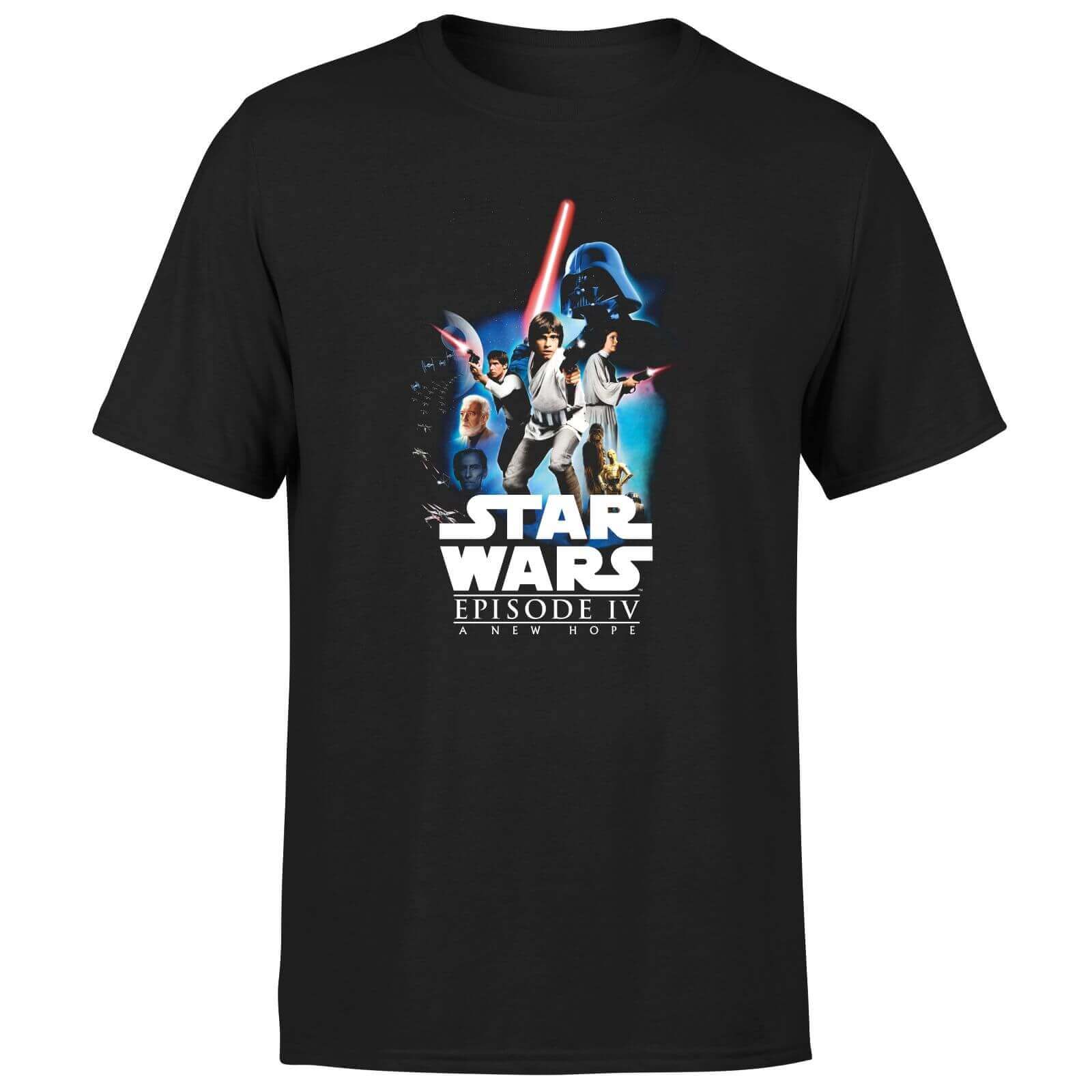 Star Wars A New Hope Unisex T-Shirt - Black - L - Nero
