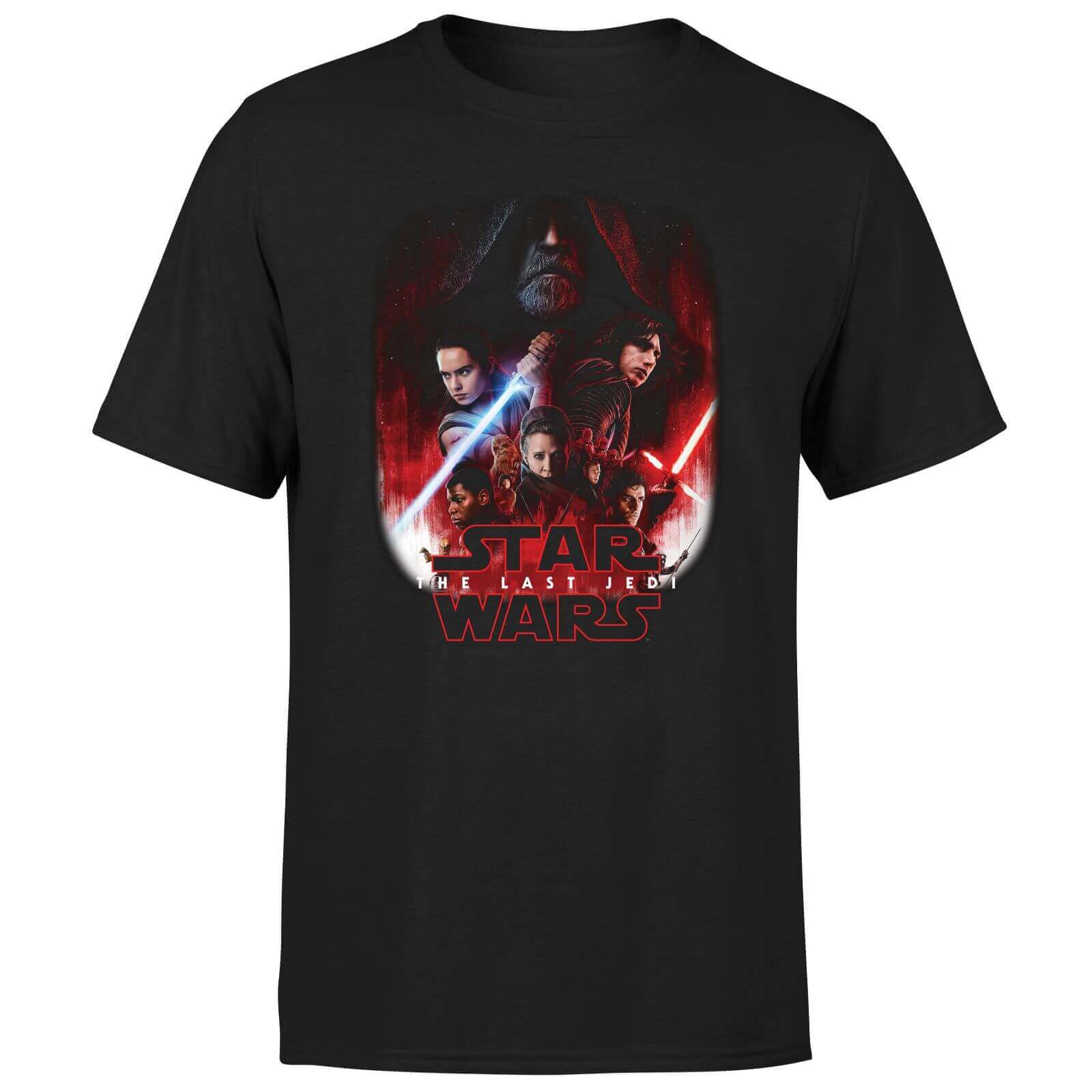 

Star Wars The Last Jedi Unisex T-Shirt - Black - XS - Nero