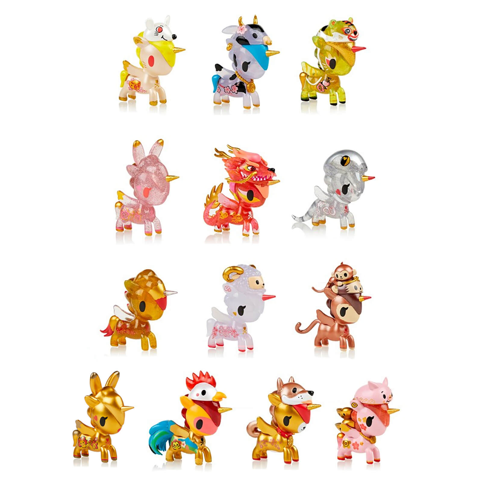 tokidoki Lunar Calendar Unicornos Metallico