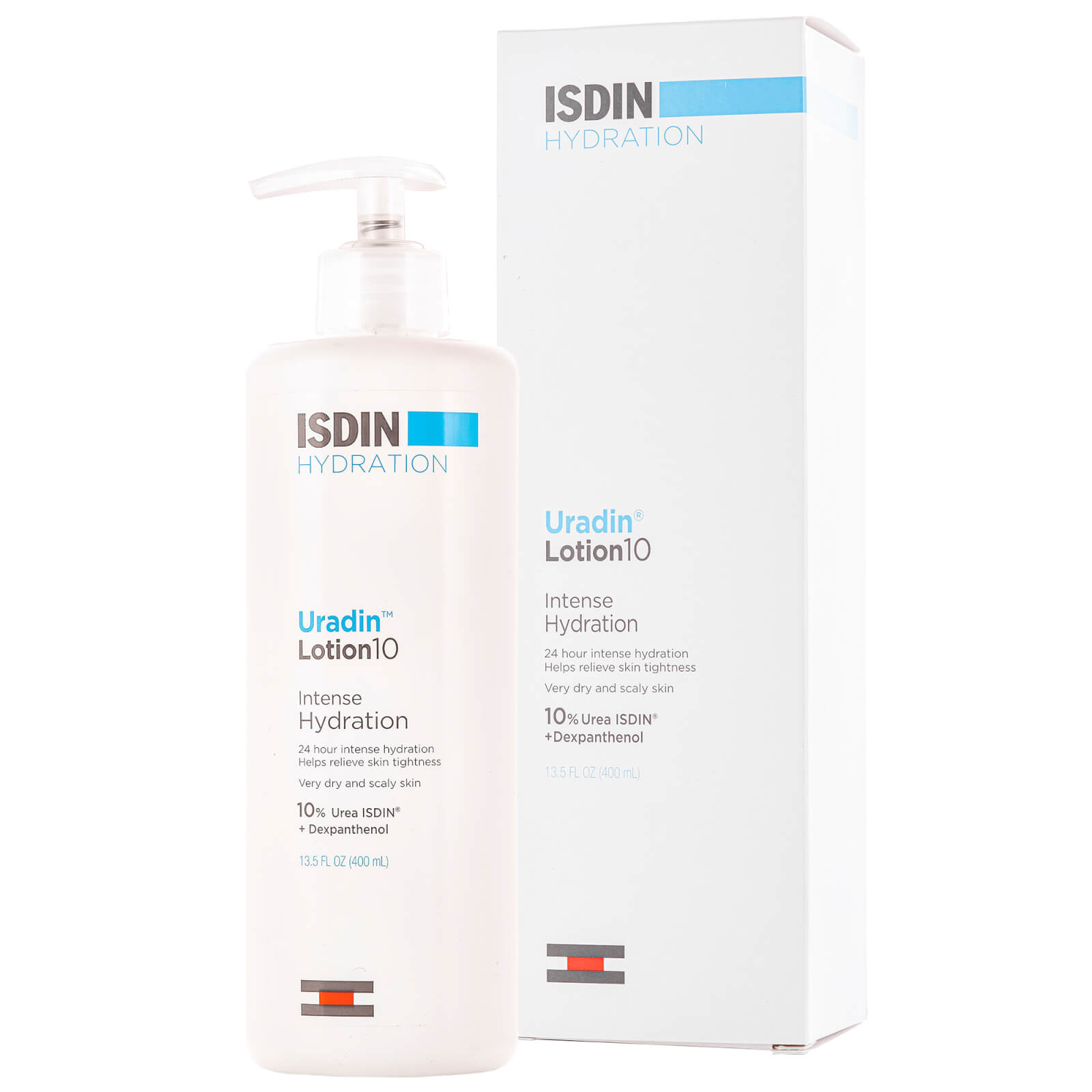 Isdin Uradin Lotion10 With 10% Urea For Very Dry Skin 13.5 Fl. oz