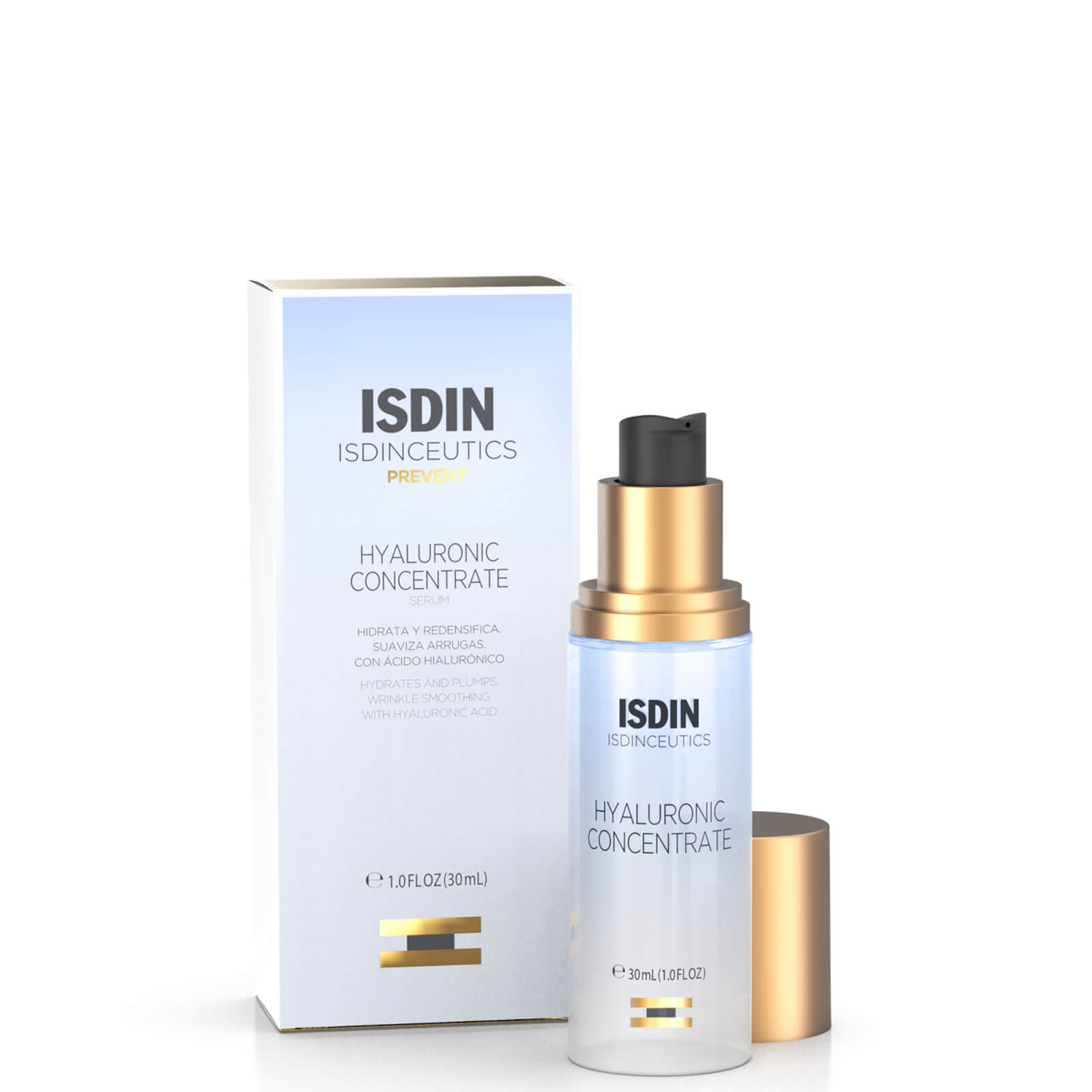 Isdin Ceutics Hyaluronic Concentrate Hydrating Hyaluronic Acid Serum 1 Fl. oz