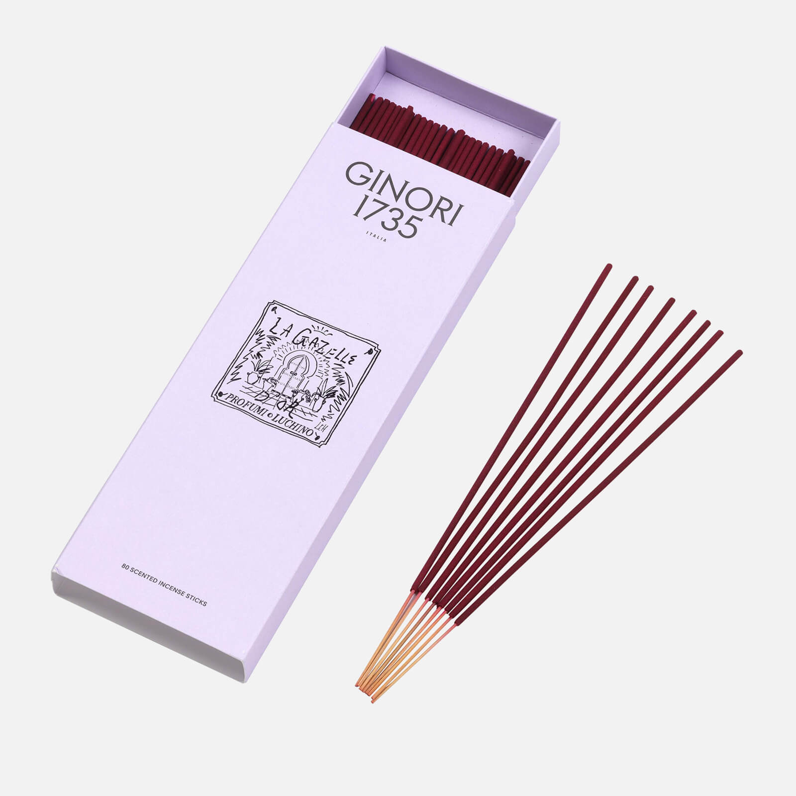 Luke Edward Hall Incense Sticks - La Gazelle D'or - 80pcs