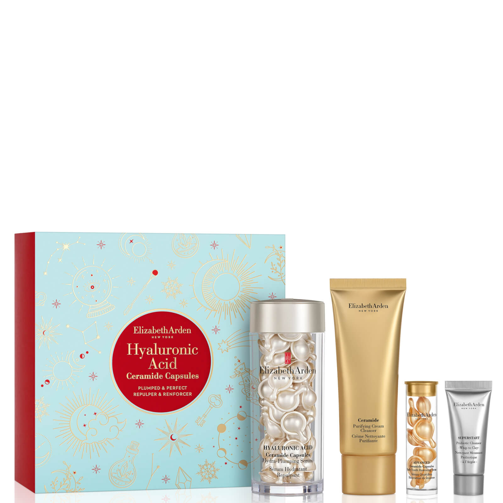 

Elizabeth Arden Plumped and Perfect Hyaluronic Acid Ceramide 60 Capsules Set