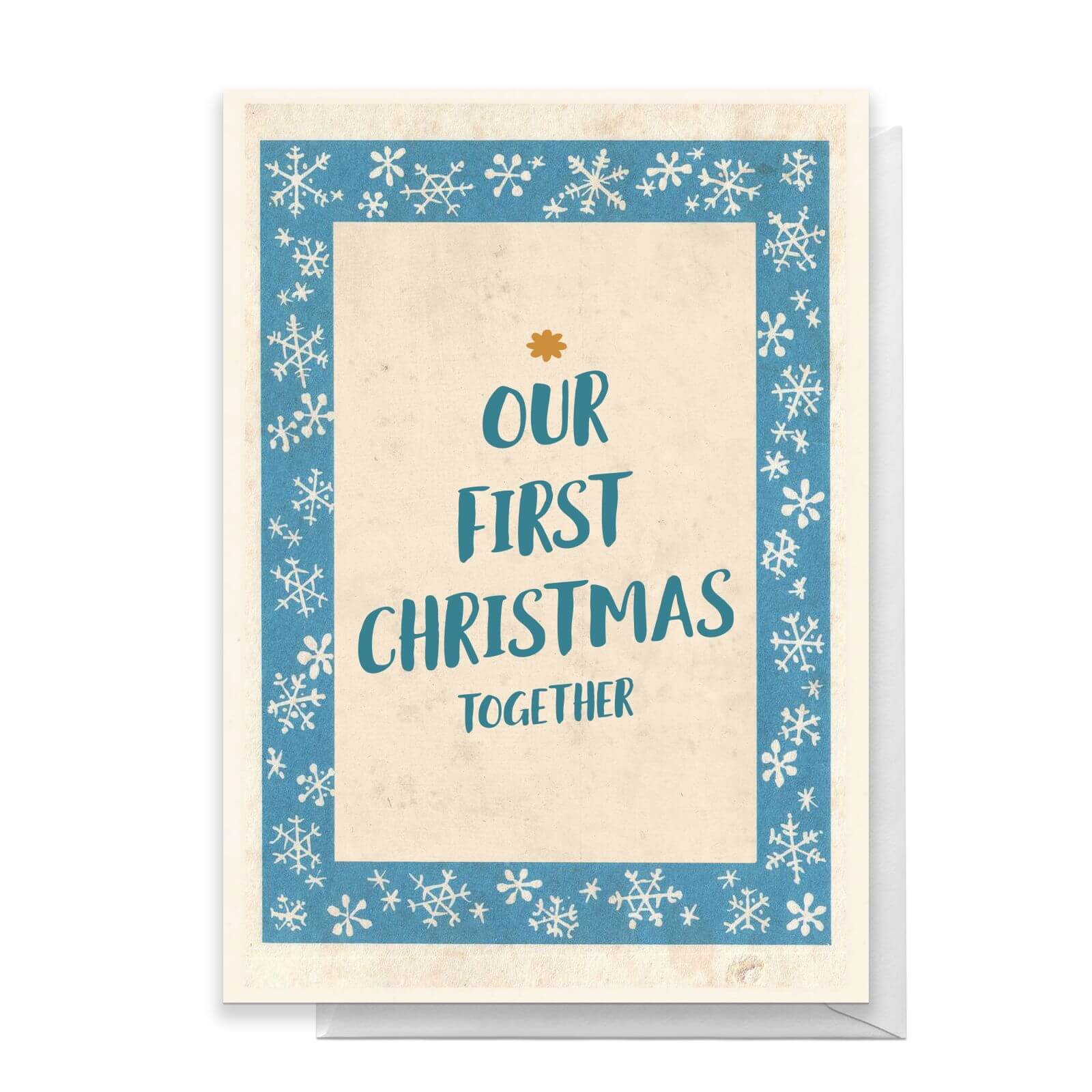 Our First Christmas Together Greetings Card - Giant Card
