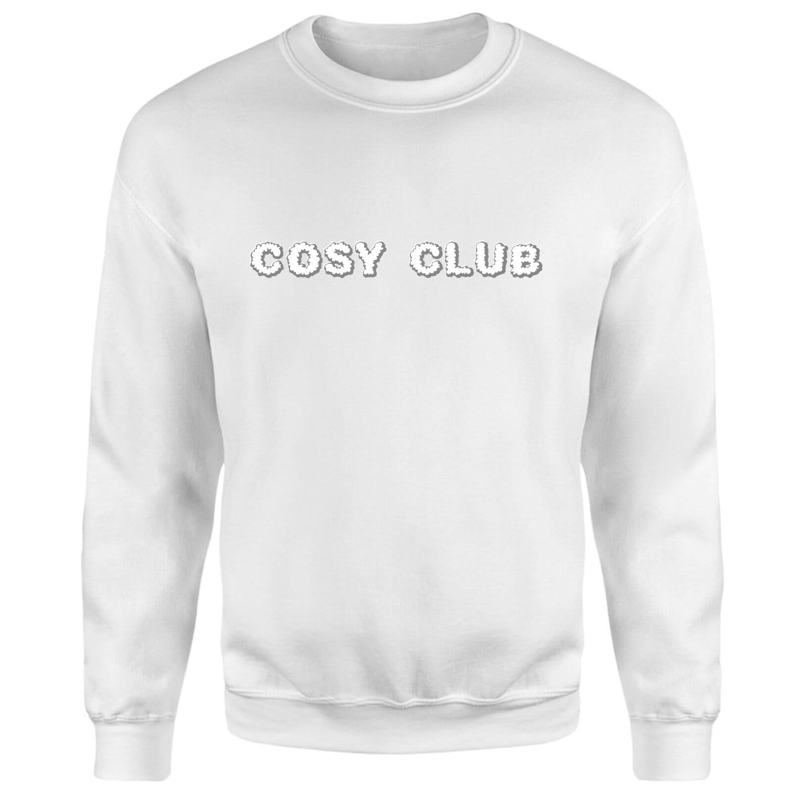 Cosy Club Sweatshirt - White - XS - White